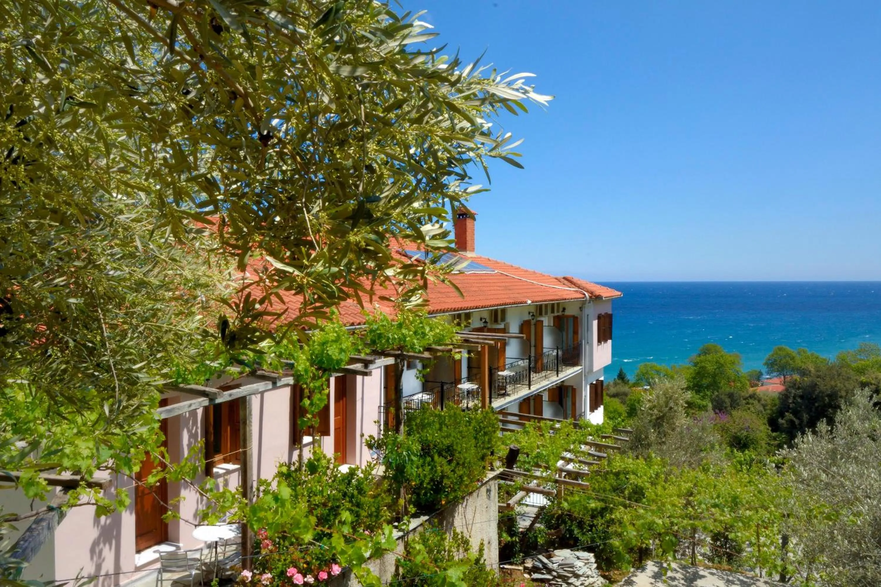 Bird's eye view in Hotel Agnadi - Horefto