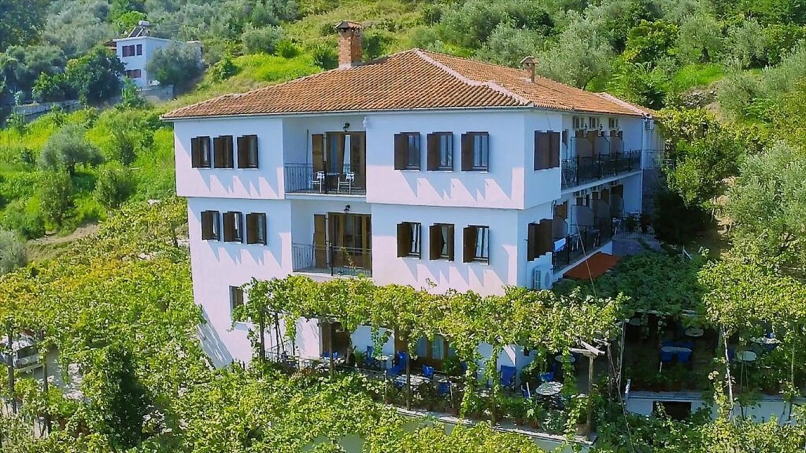 Bird's eye view in Hotel Agnadi - Horefto