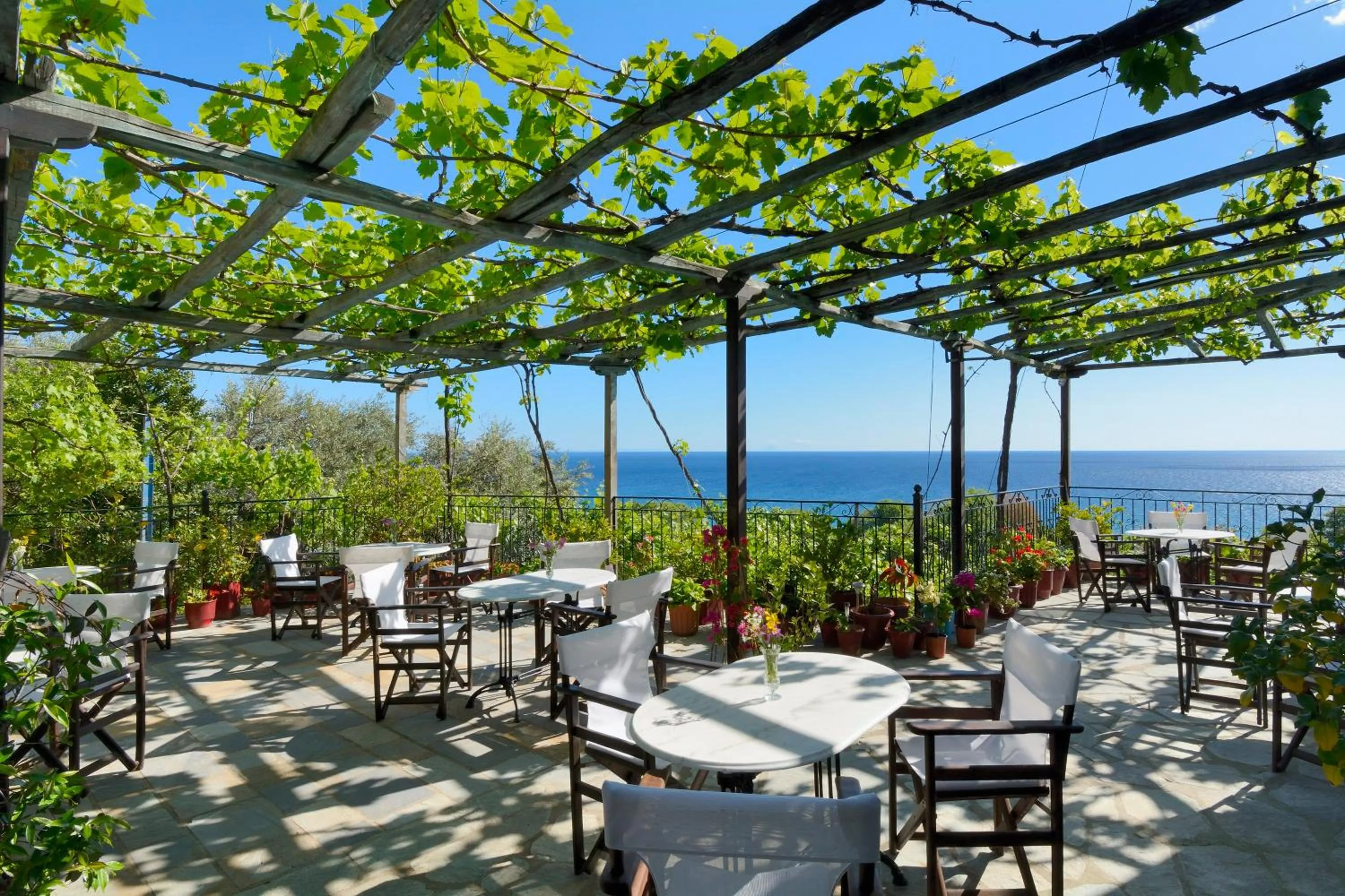 Sea view in Hotel Agnadi - Horefto