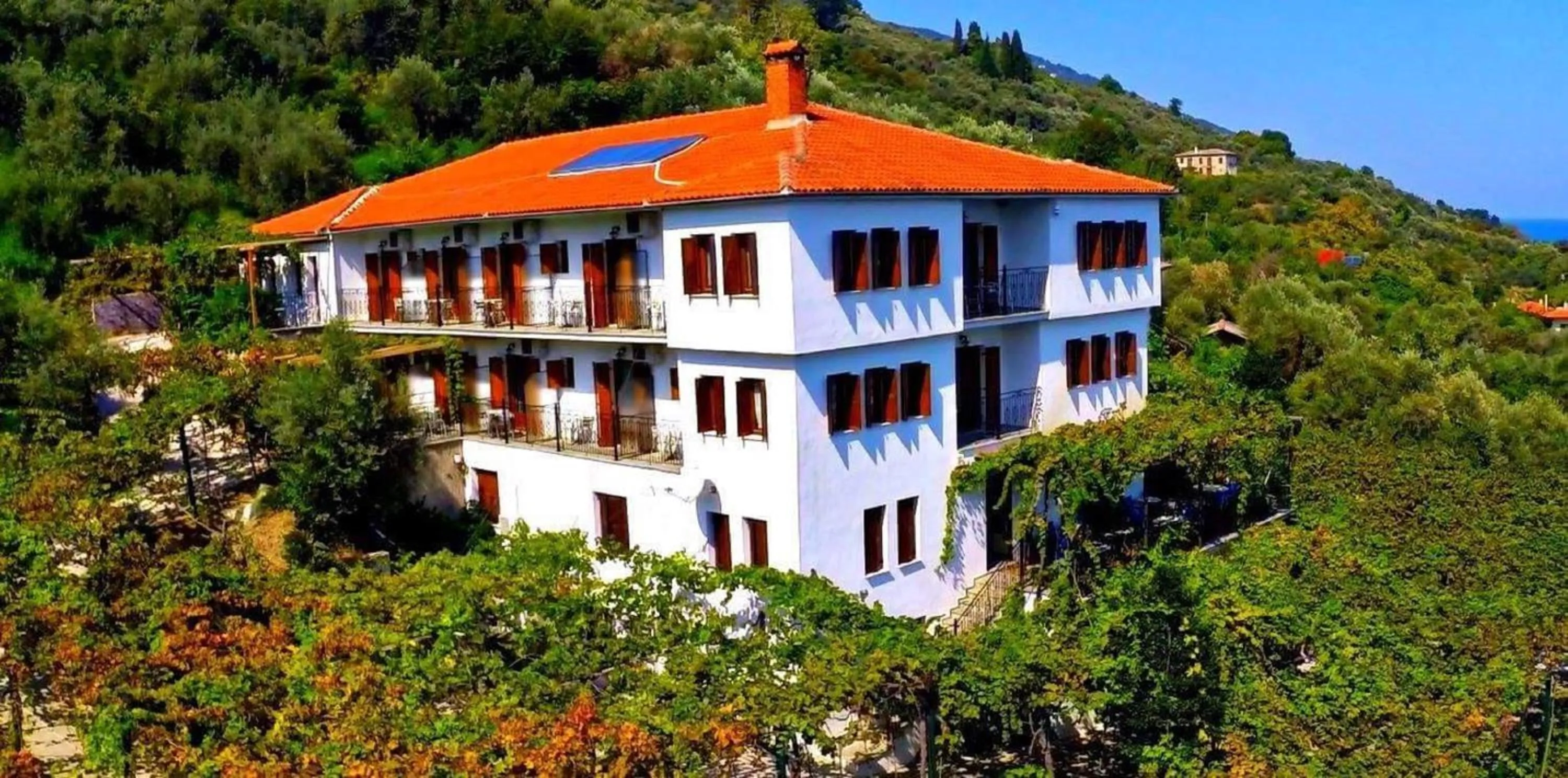 Bird's eye view in Hotel Agnadi - Horefto