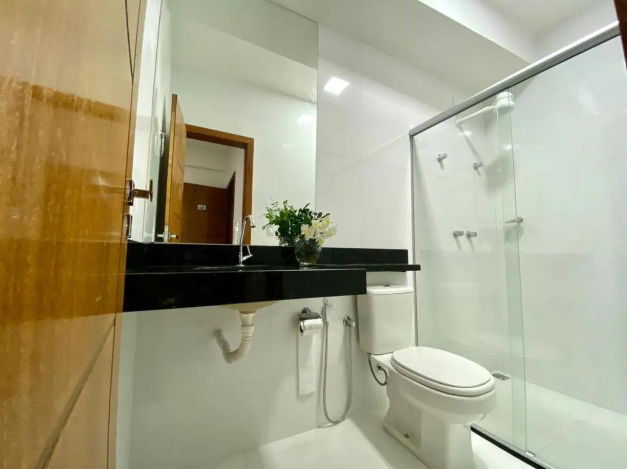 Bathroom in Hotel Skalla - MELHOR CUSTO BENEFICIO