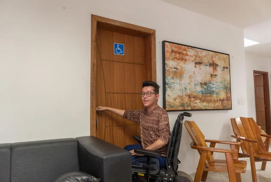 Facility for disabled guests in Hotel Skalla - MELHOR CUSTO BENEFICIO