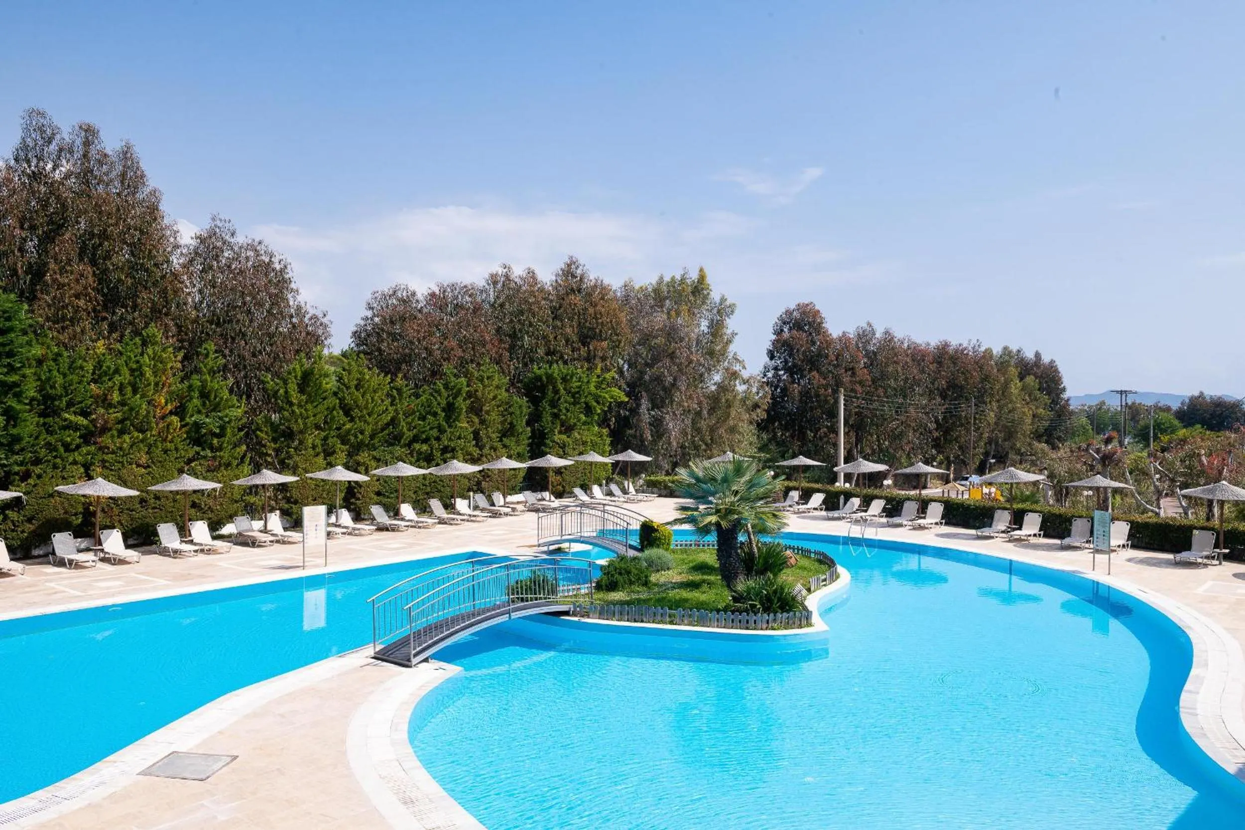Swimming pool in Alexandros Palace
