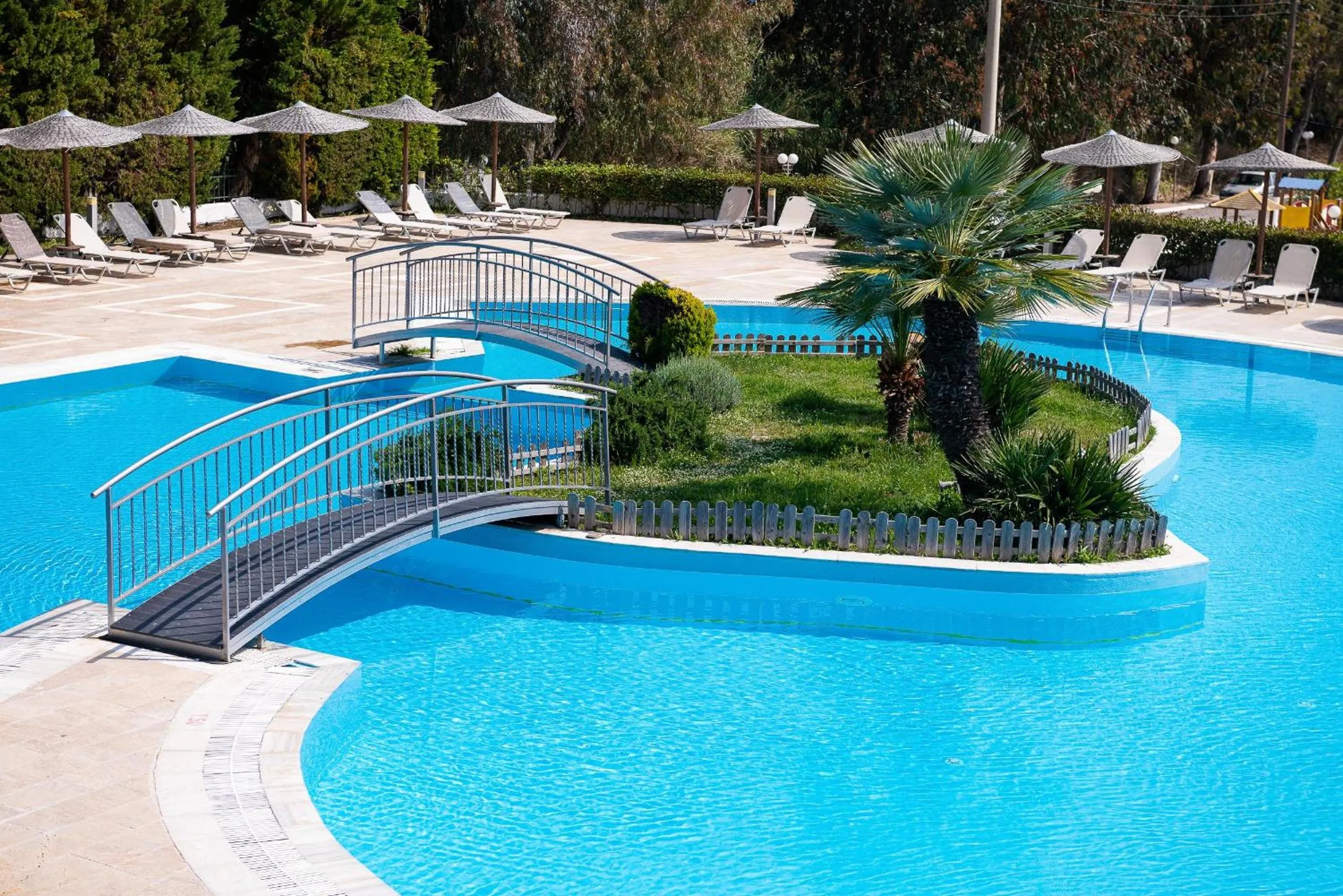 Swimming pool in Alexandros Palace