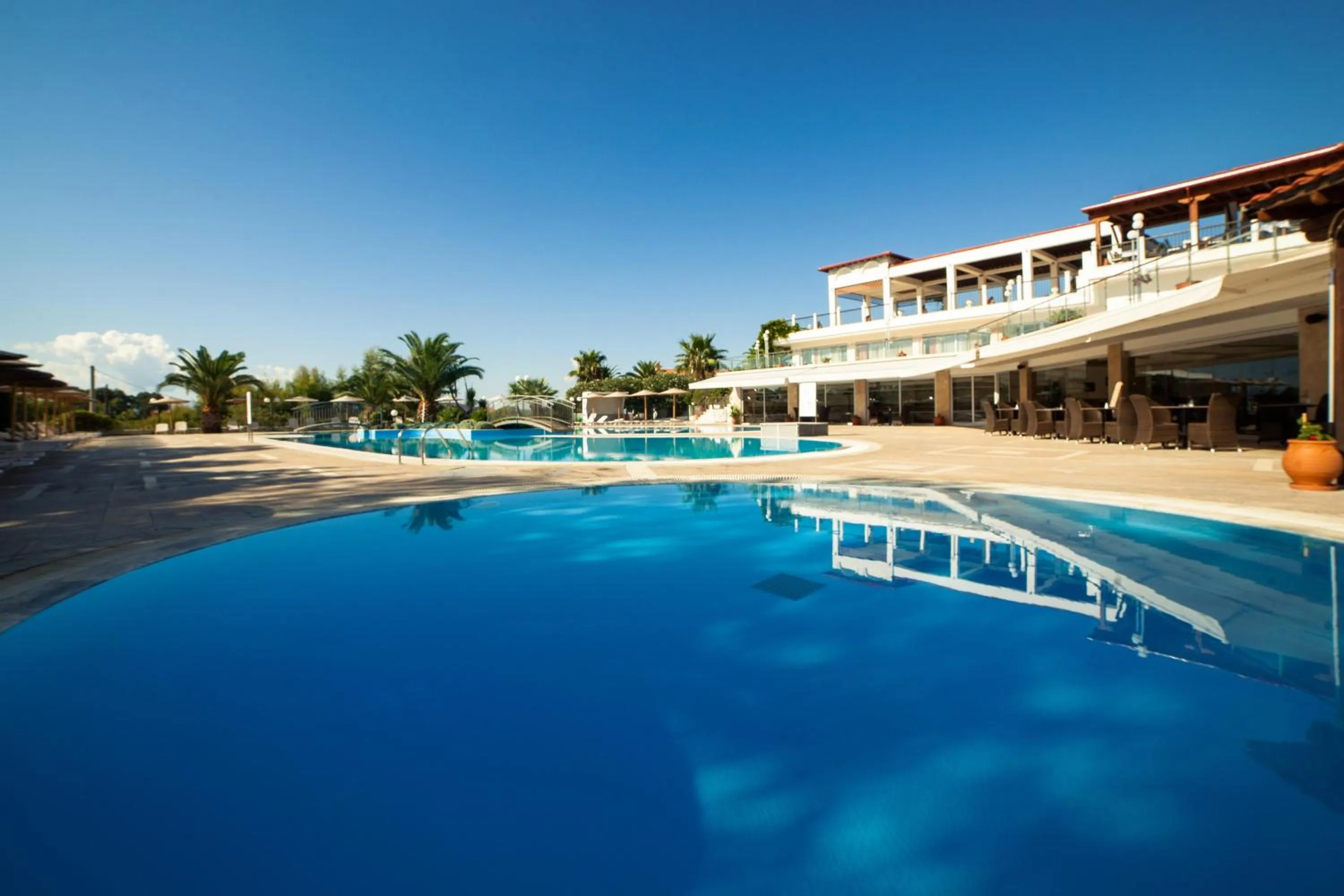 Swimming pool in Alexandros Palace