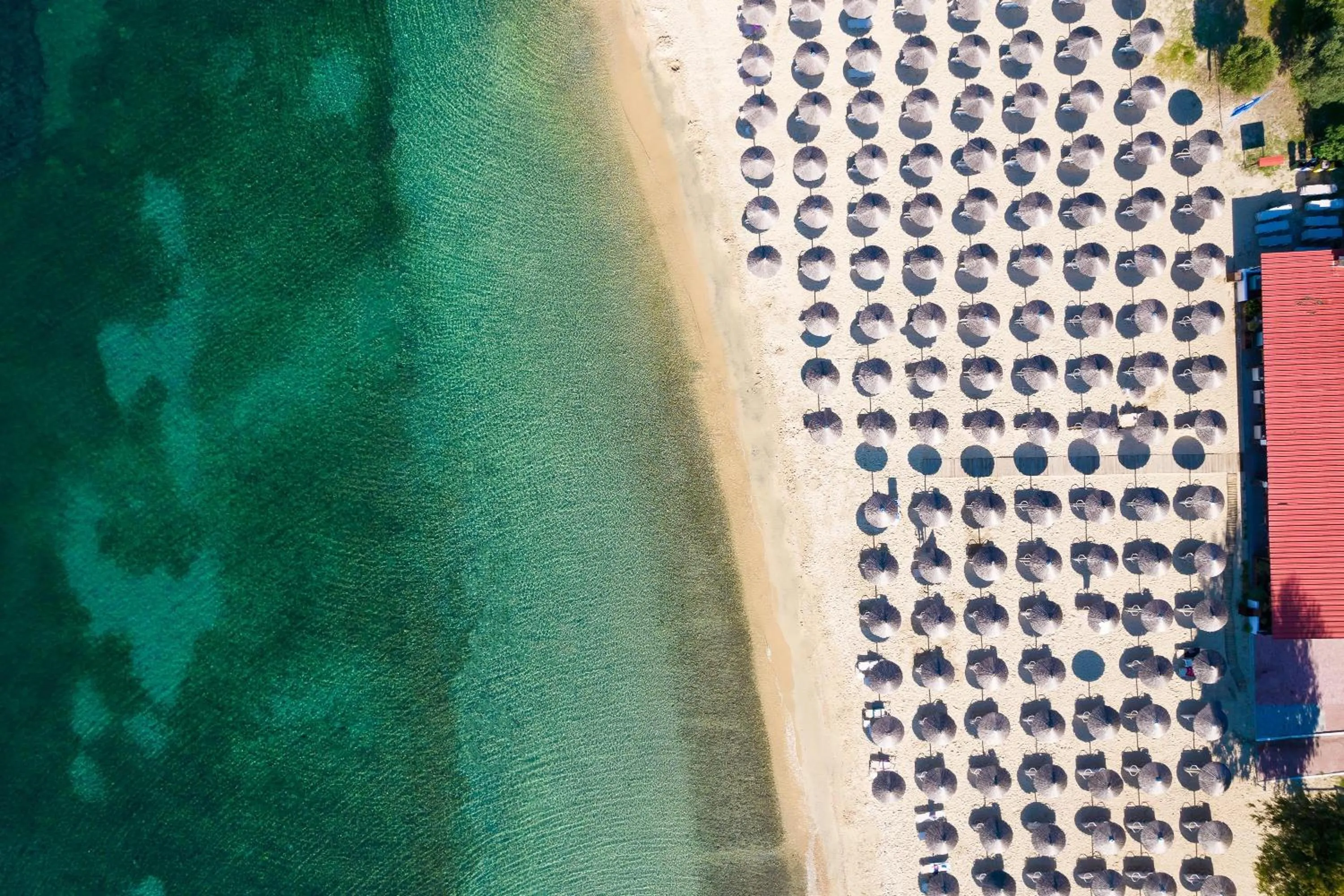 Beach in Alexandros Palace