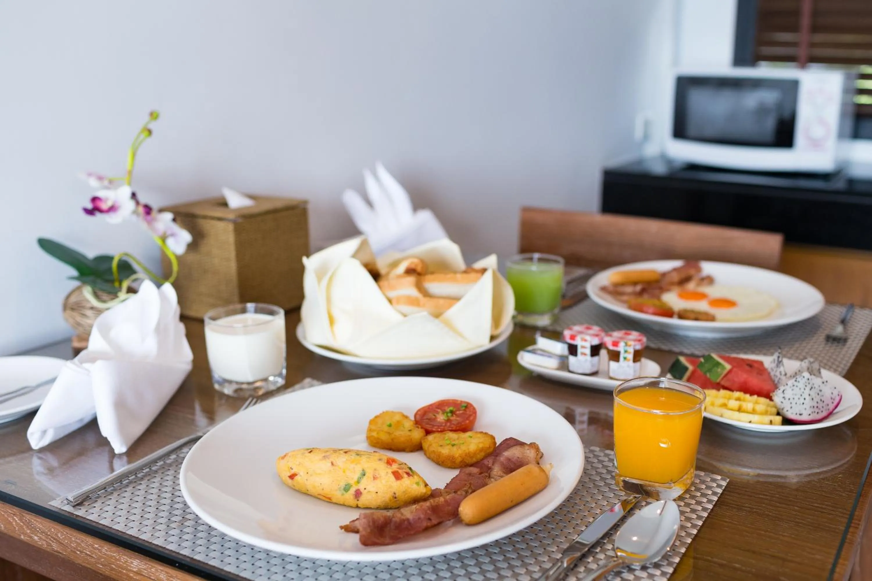 Kitchen or kitchenette in Andakiri Pool Villa Panoramic Sea View