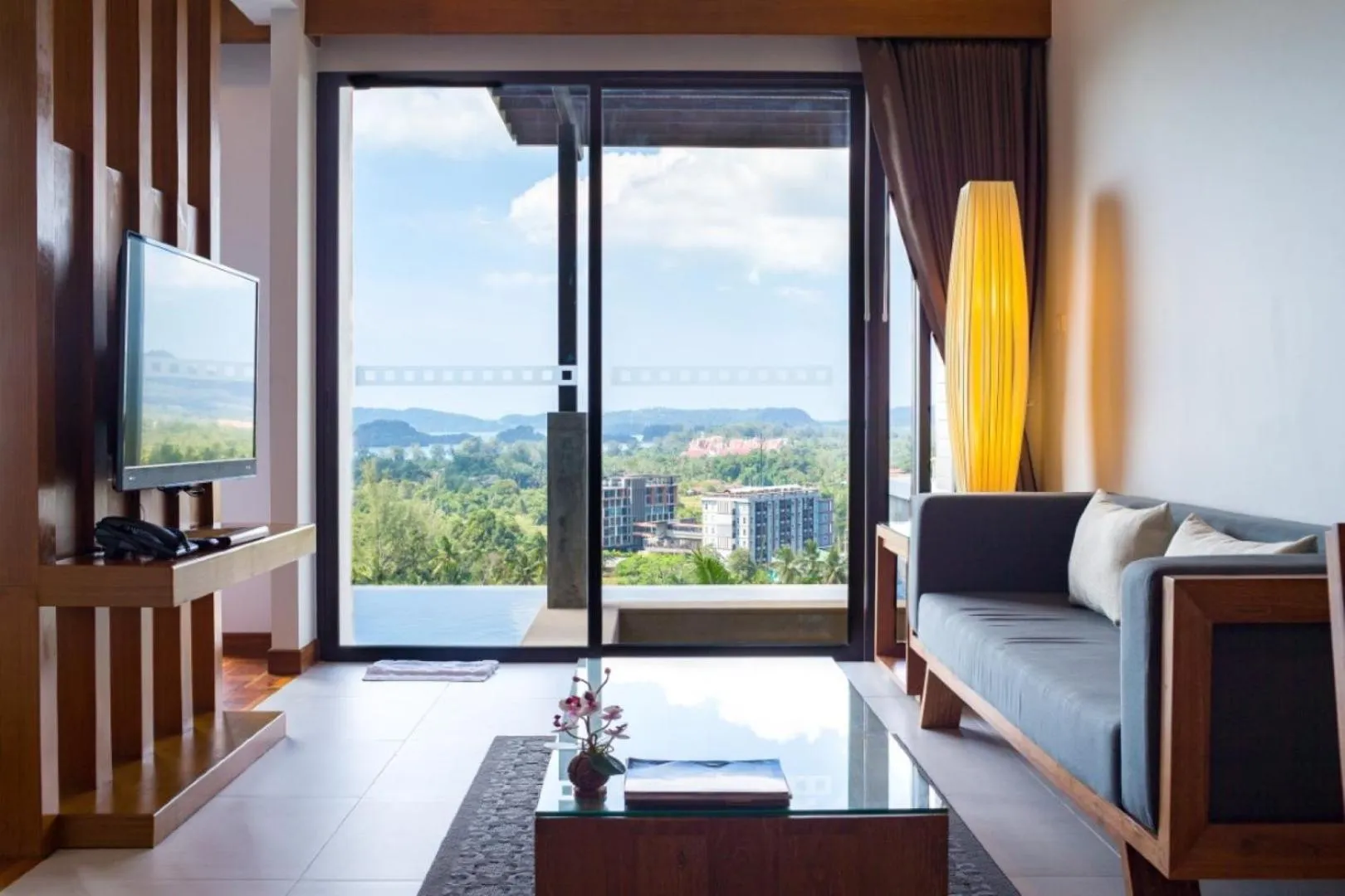Seating area in Andakiri Pool Villa Panoramic Sea View