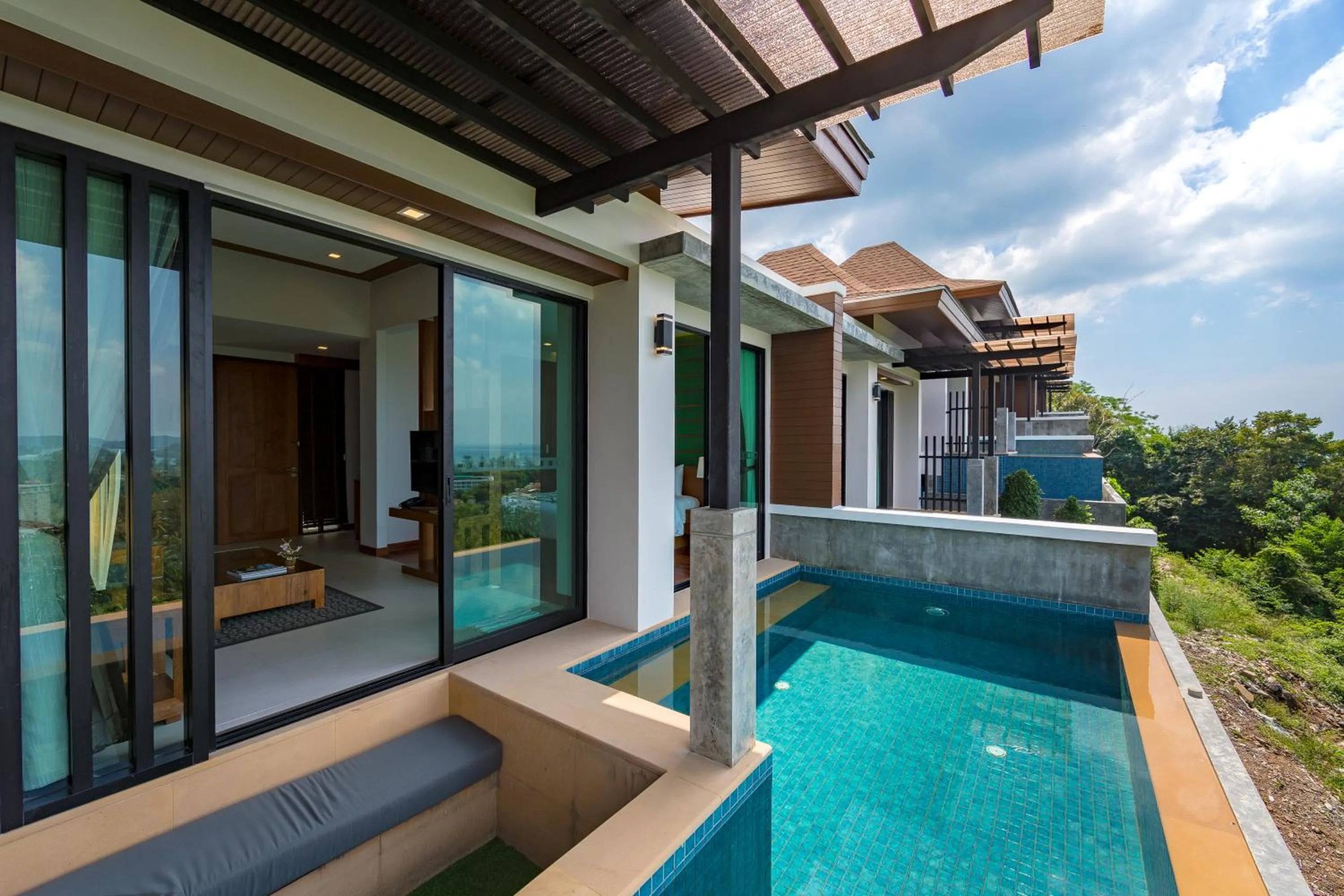Swimming pool in Andakiri Pool Villa Panoramic Sea View