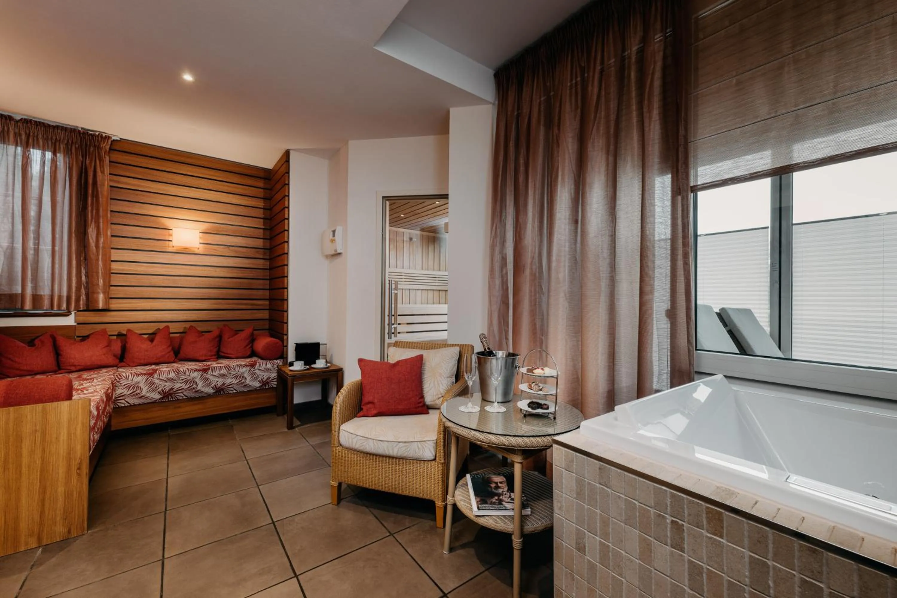 Spa and wellness centre/facilities in Romantik Hotel Jagdhaus Eiden am See