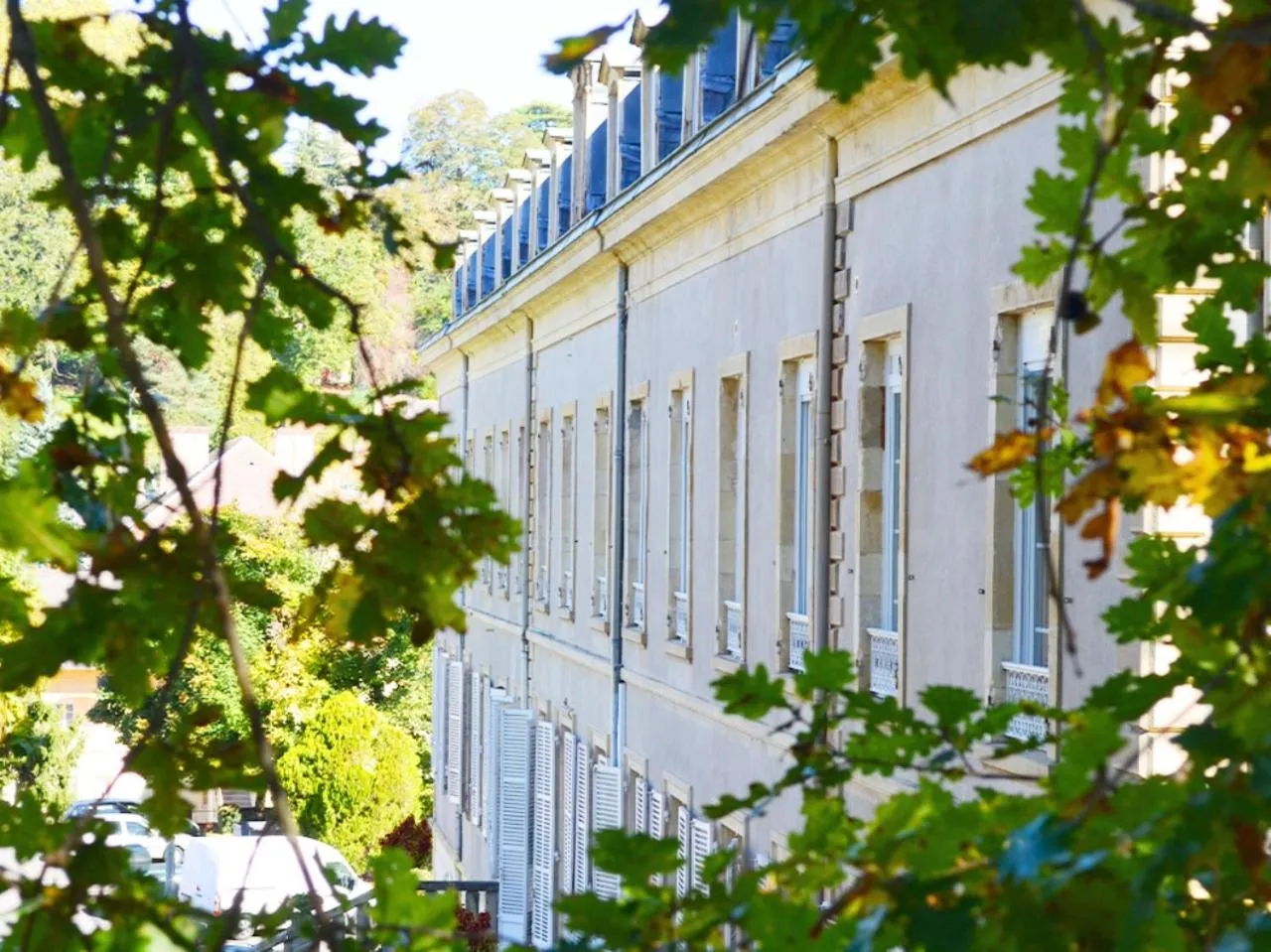 View (from property/room) in Grand Hôtel de Bourbon-Lancy - Spa et Restaurant - Logis