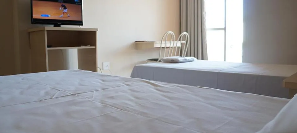 Bed in Manhuaçu Center Hotel