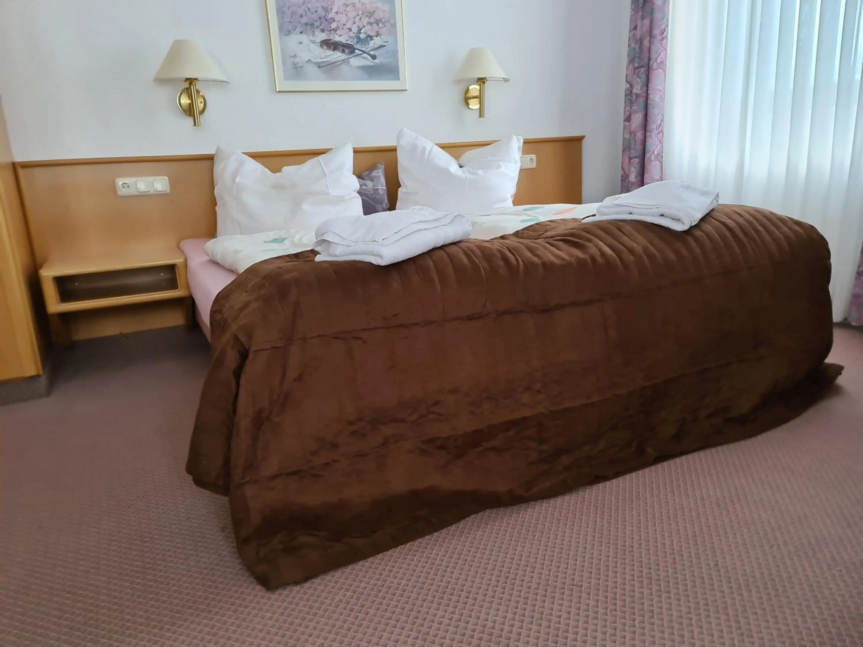 Photo of the whole room, Bed in Familien-Hotel Am Tränkbachtal Frauenwald