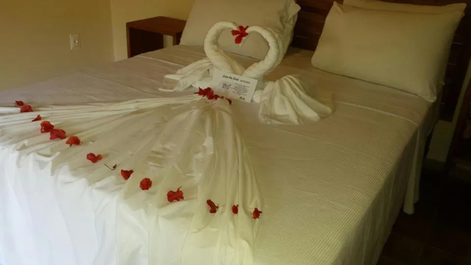 Bed in Pousada Berro do Jeguy