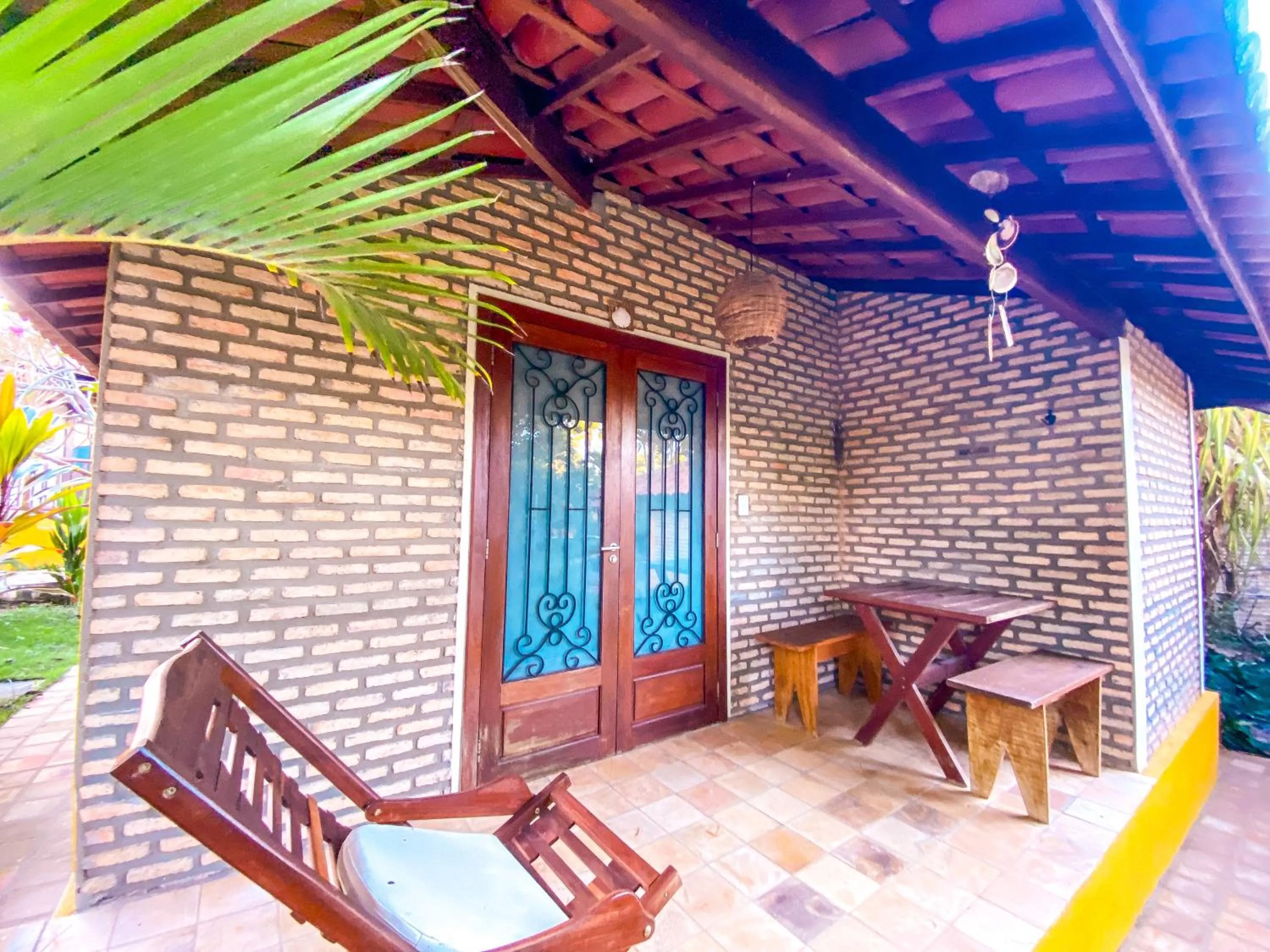 Patio in Pousada Berro do Jeguy