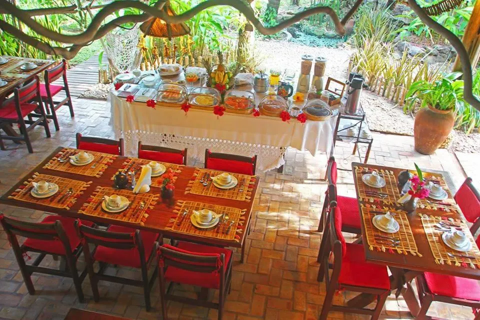 Breakfast in Pousada Berro do Jeguy