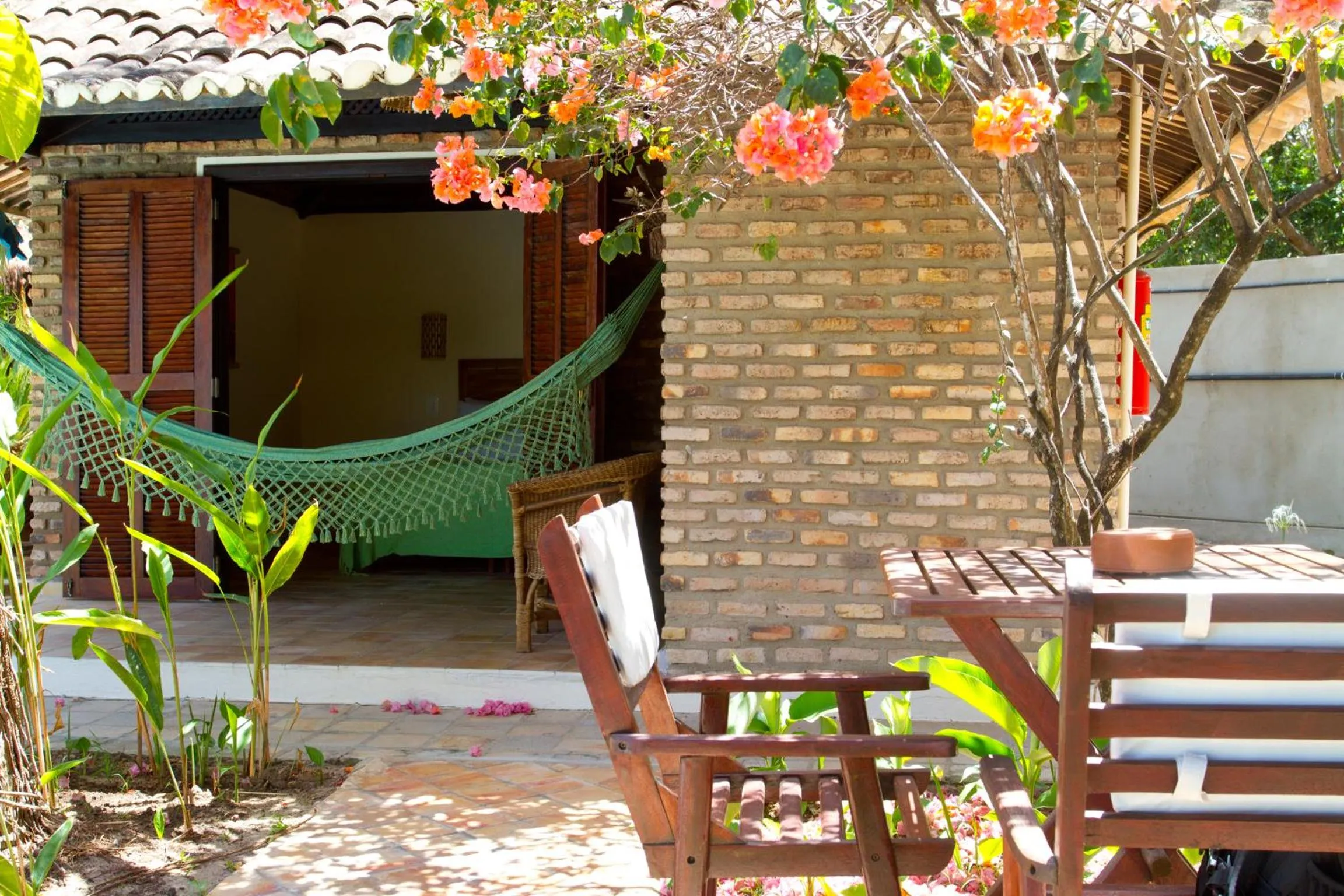 Patio in Pousada Berro do Jeguy