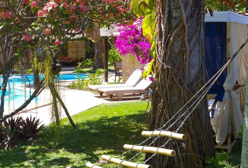 Garden in Pousada Berro do Jeguy