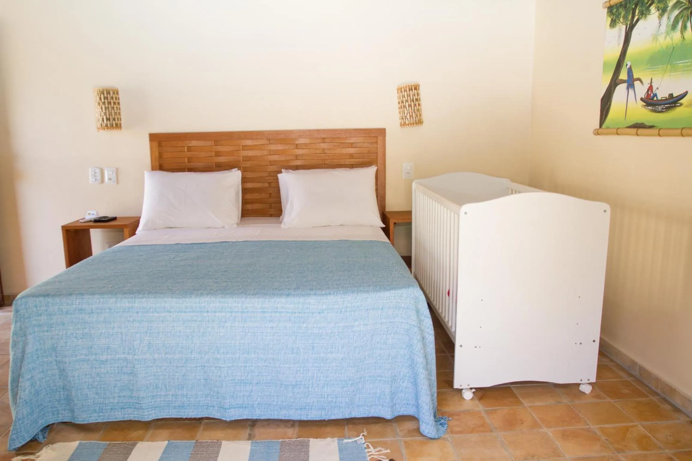 Bedroom, Bed in Pousada Berro do Jeguy