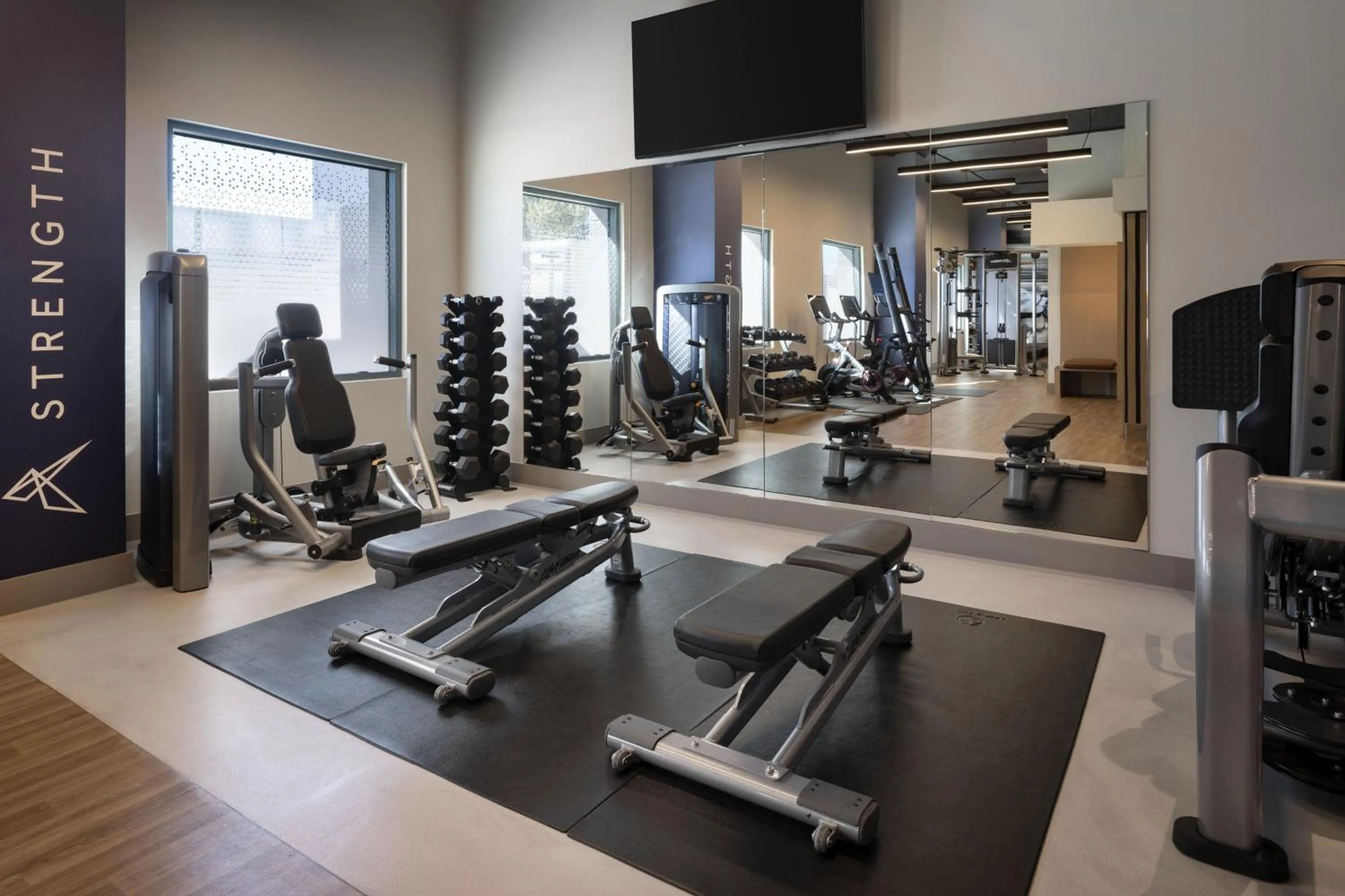Fitness centre/facilities in Las Vegas Marriott