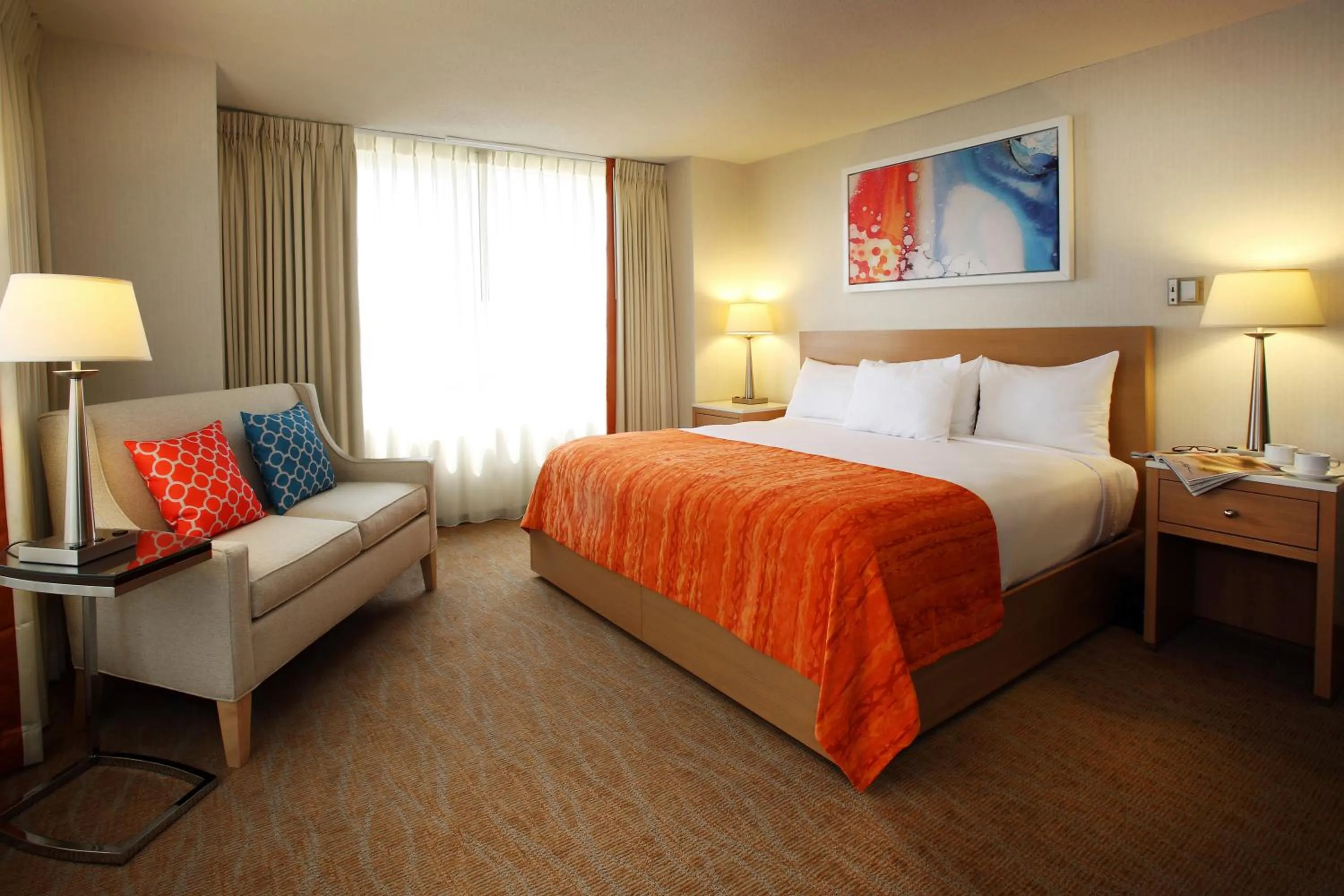 Photo of the whole room, Bed in Tropicana Atlantic City, A Caesars Destination