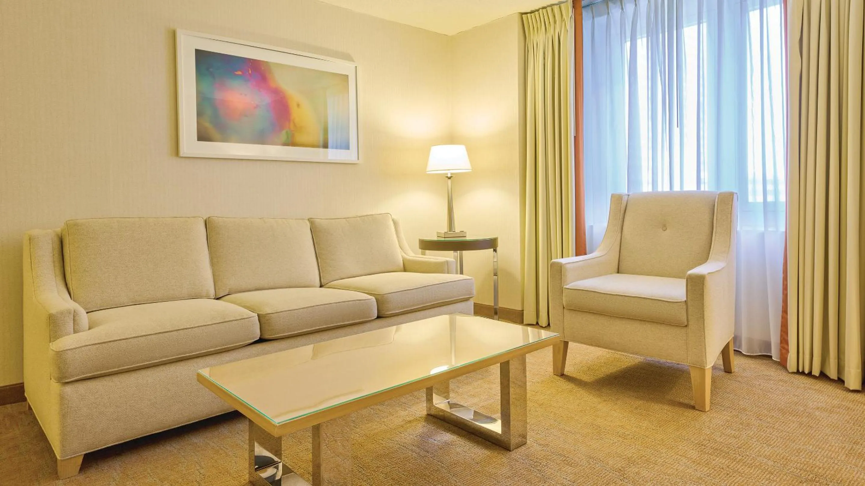 Living room in Tropicana Atlantic City, A Caesars Destination