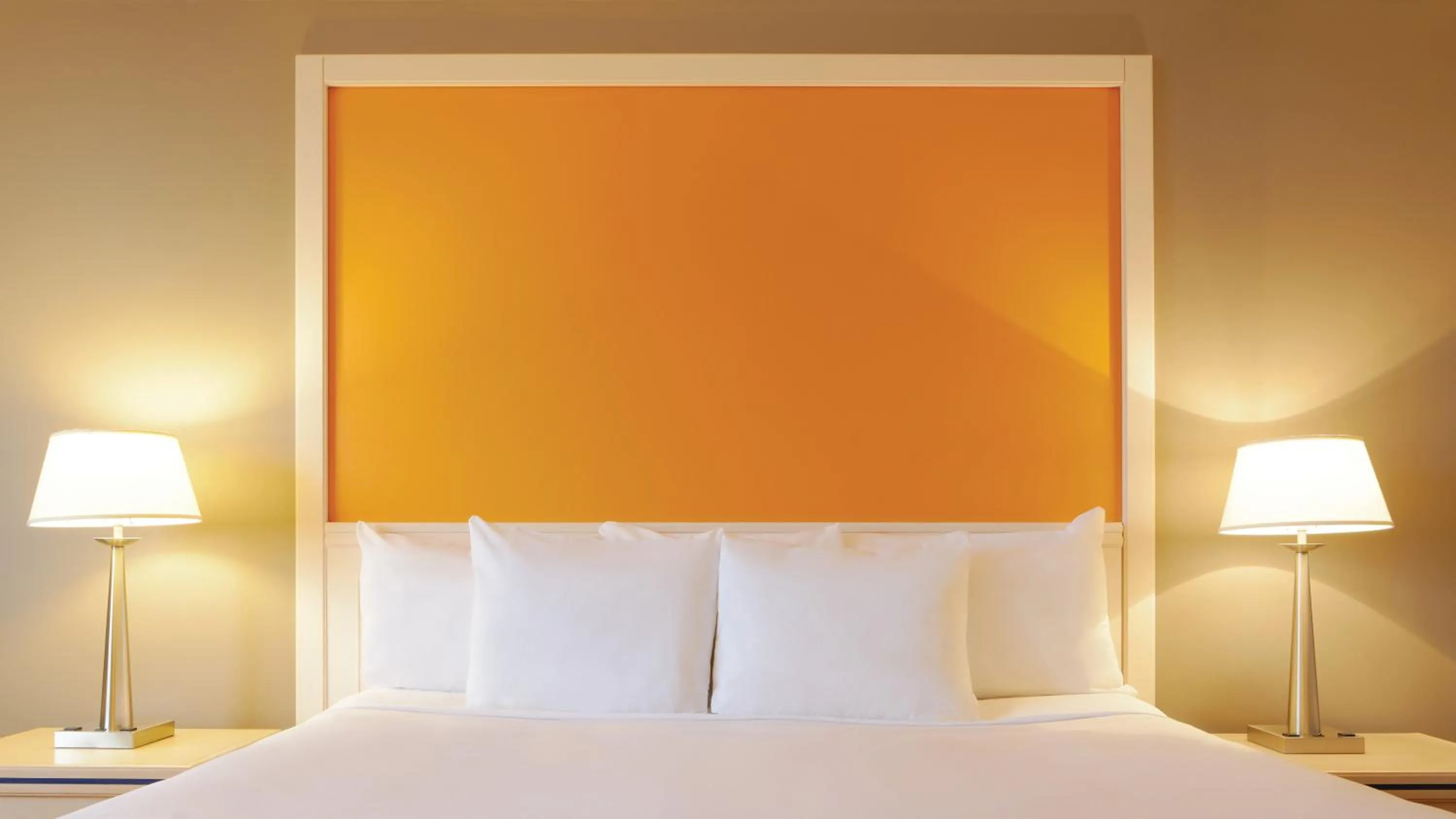 Bed in Tropicana Atlantic City, A Caesars Destination