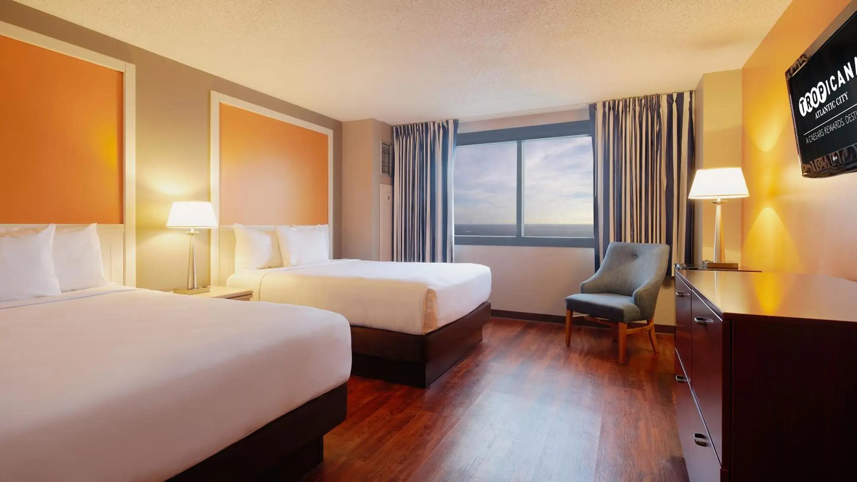 WEST CLASSIC ROOM 2 QUEEN NON-SMOKING in Tropicana Atlantic City, A Caesars Destination WEST CLASSIC ROOM 2 QUEEN NON-SMOKING in Tropicana Atlantic City, A Caesars Destination