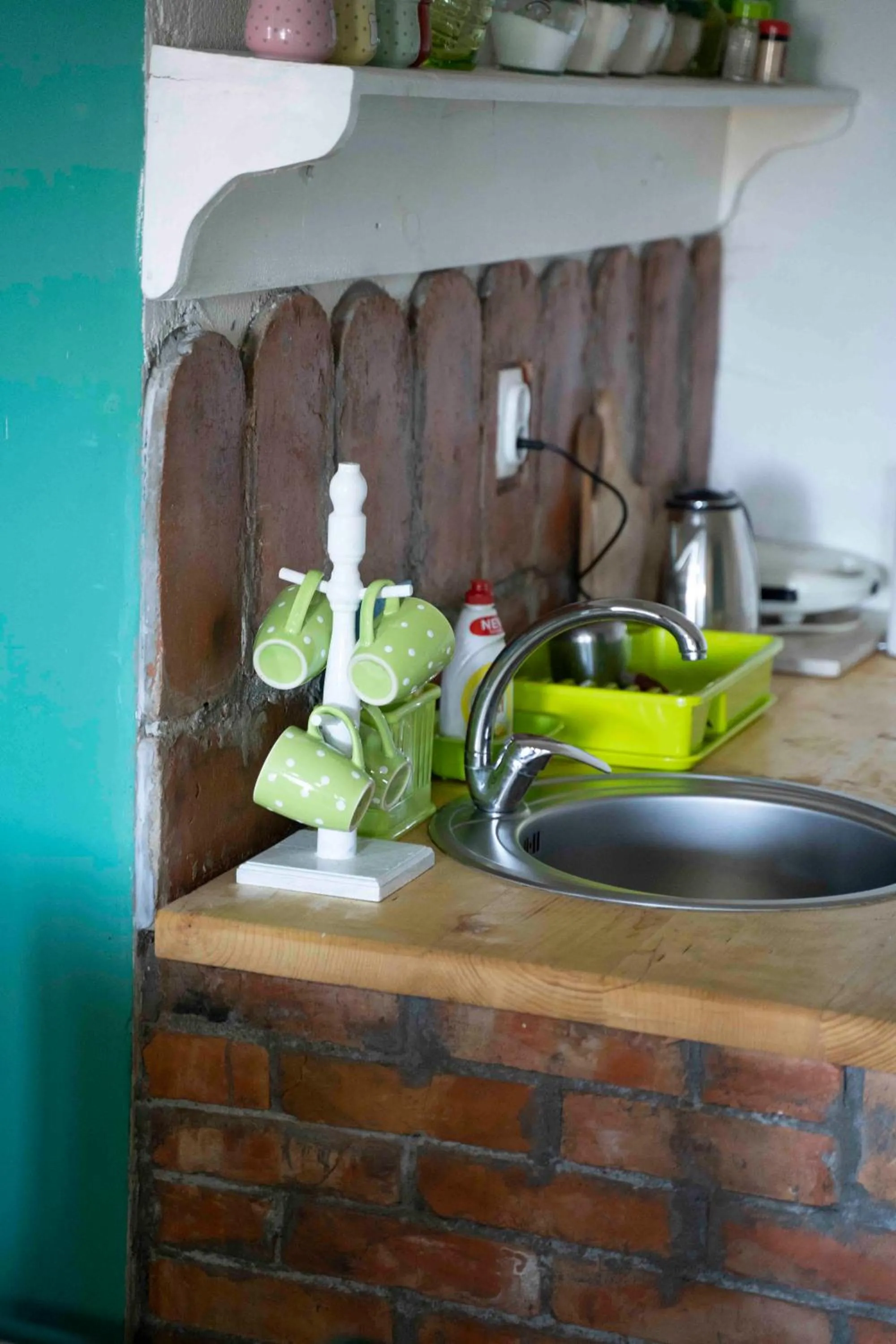 Kitchen or kitchenette in Apartments Holiday Home Srce