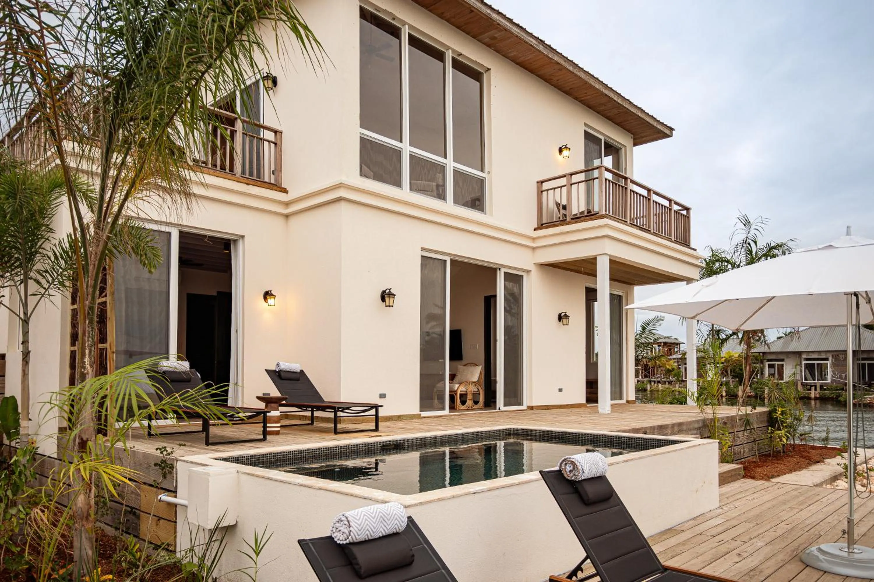 Garden view in Itz'ana Resort & Residences