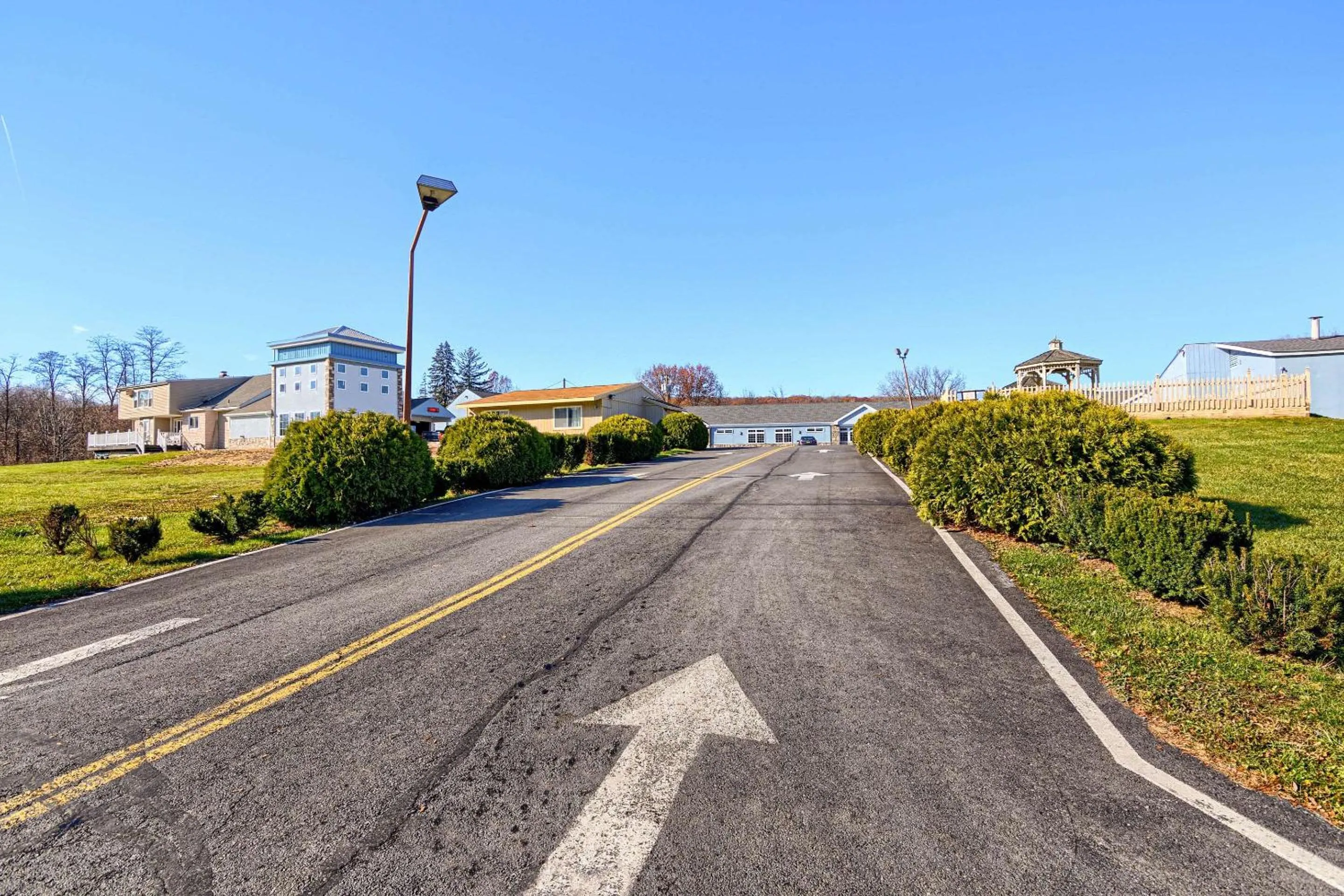 Property building in Rodeway Inn & Suites Ithaca South