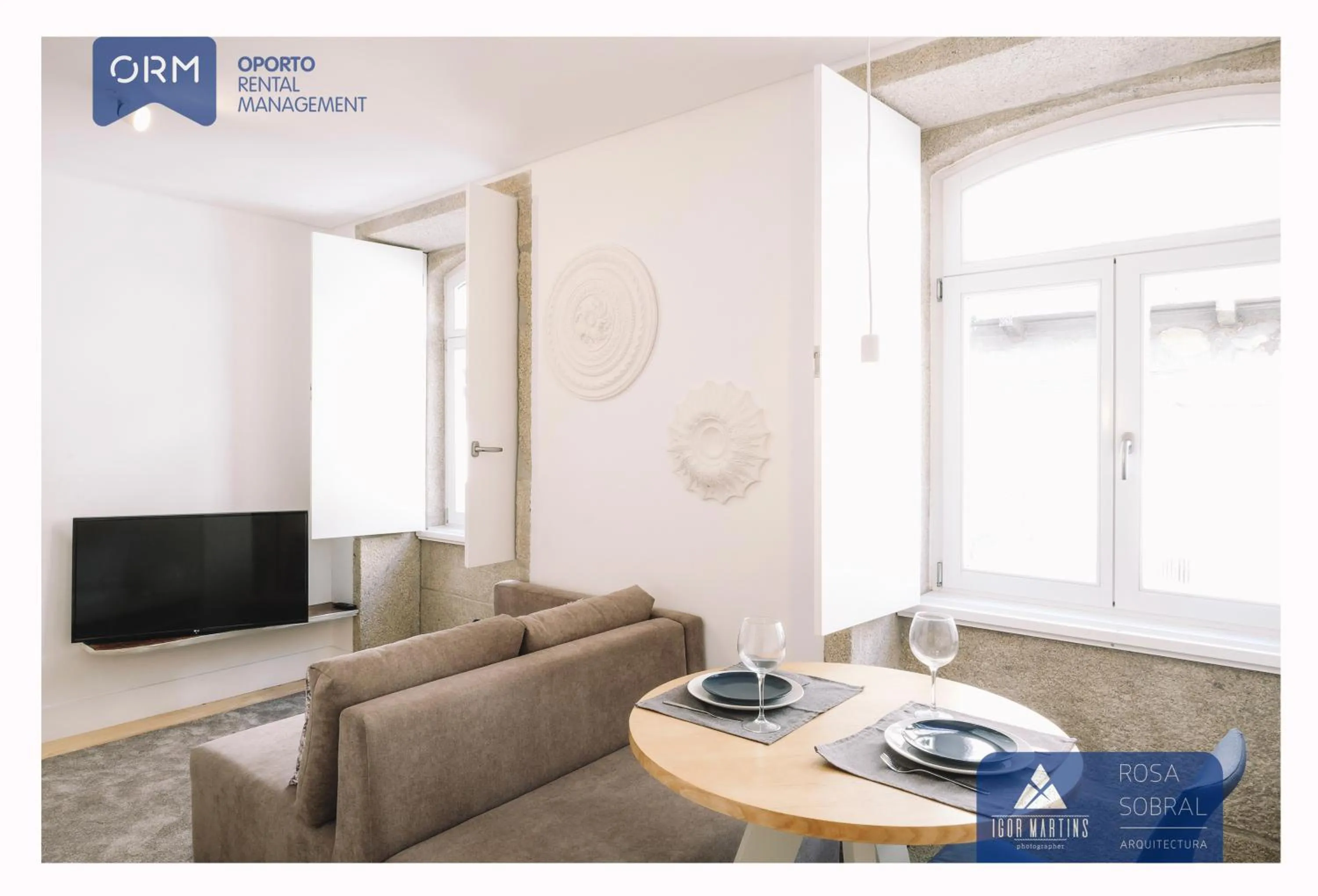 Living room in ORM - Almada Apartments