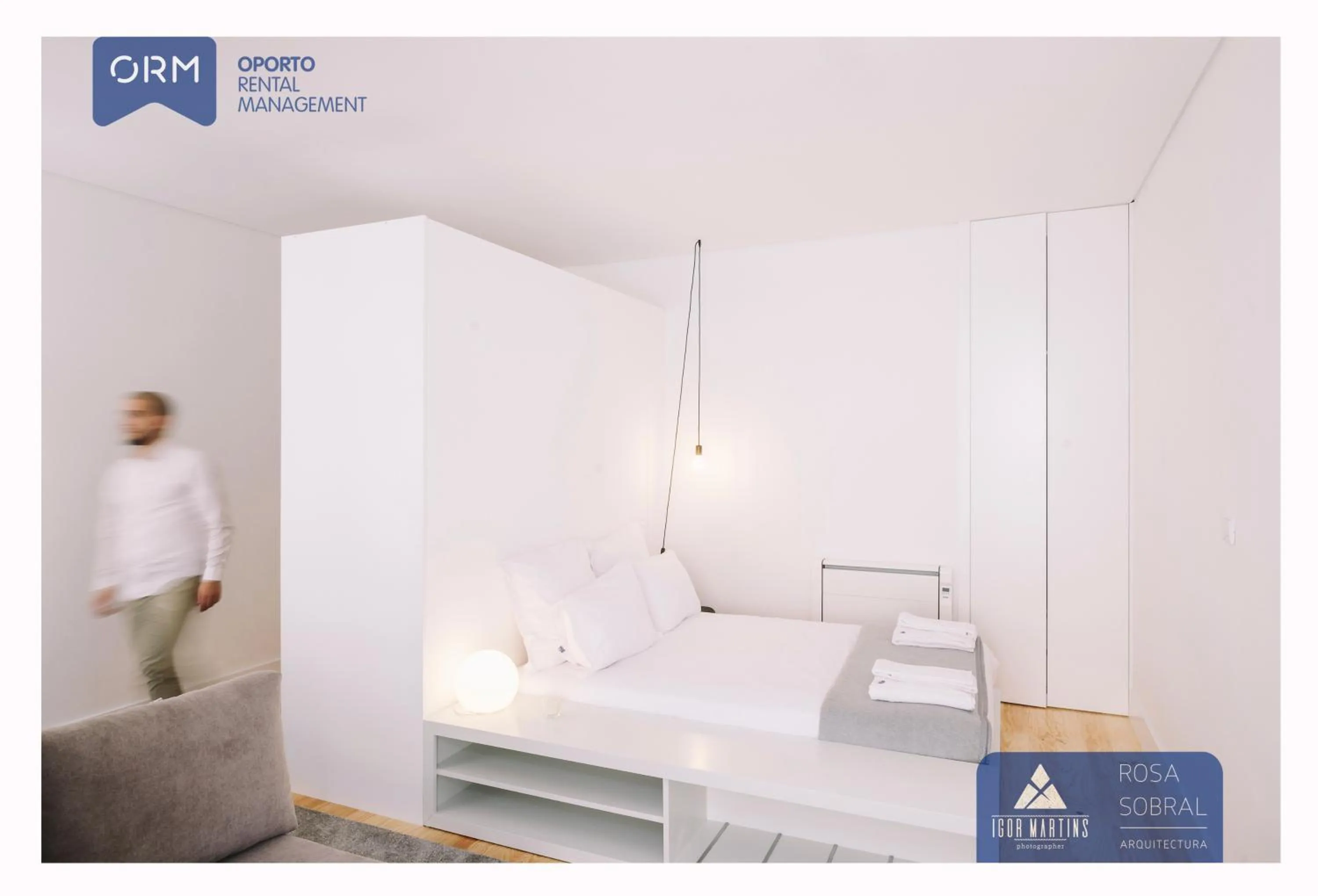 Bedroom, Bed in ORM - Almada Apartments