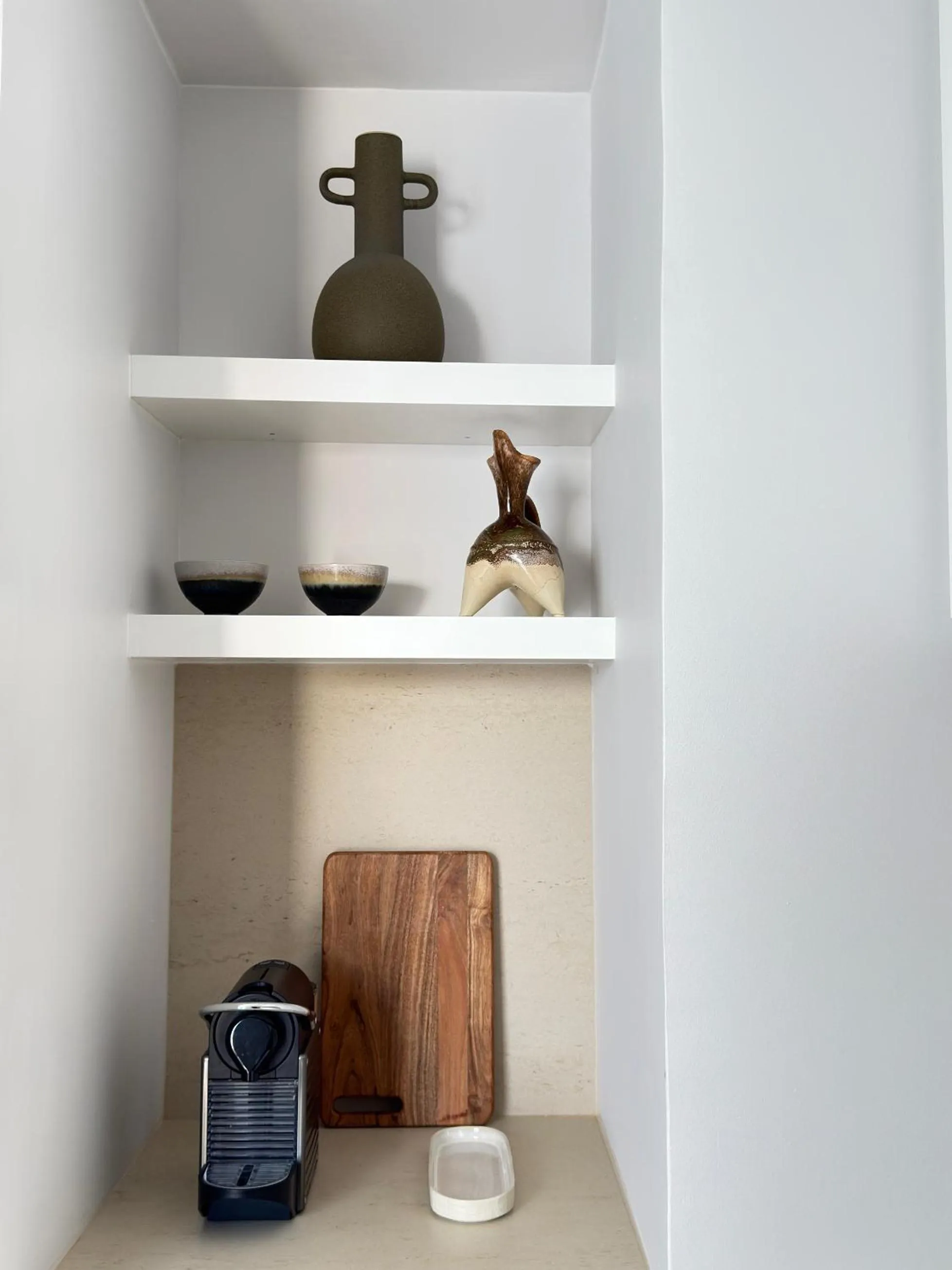 Kitchen or kitchenette in Apartamentos Rossio Mar