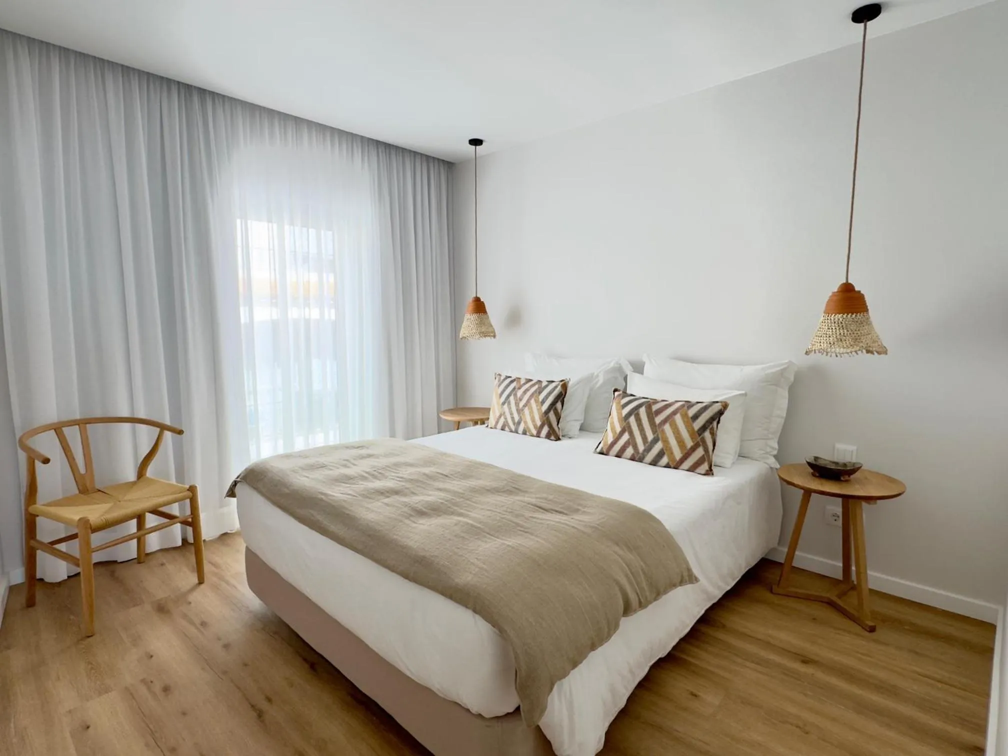 Bed in Apartamentos Rossio Mar