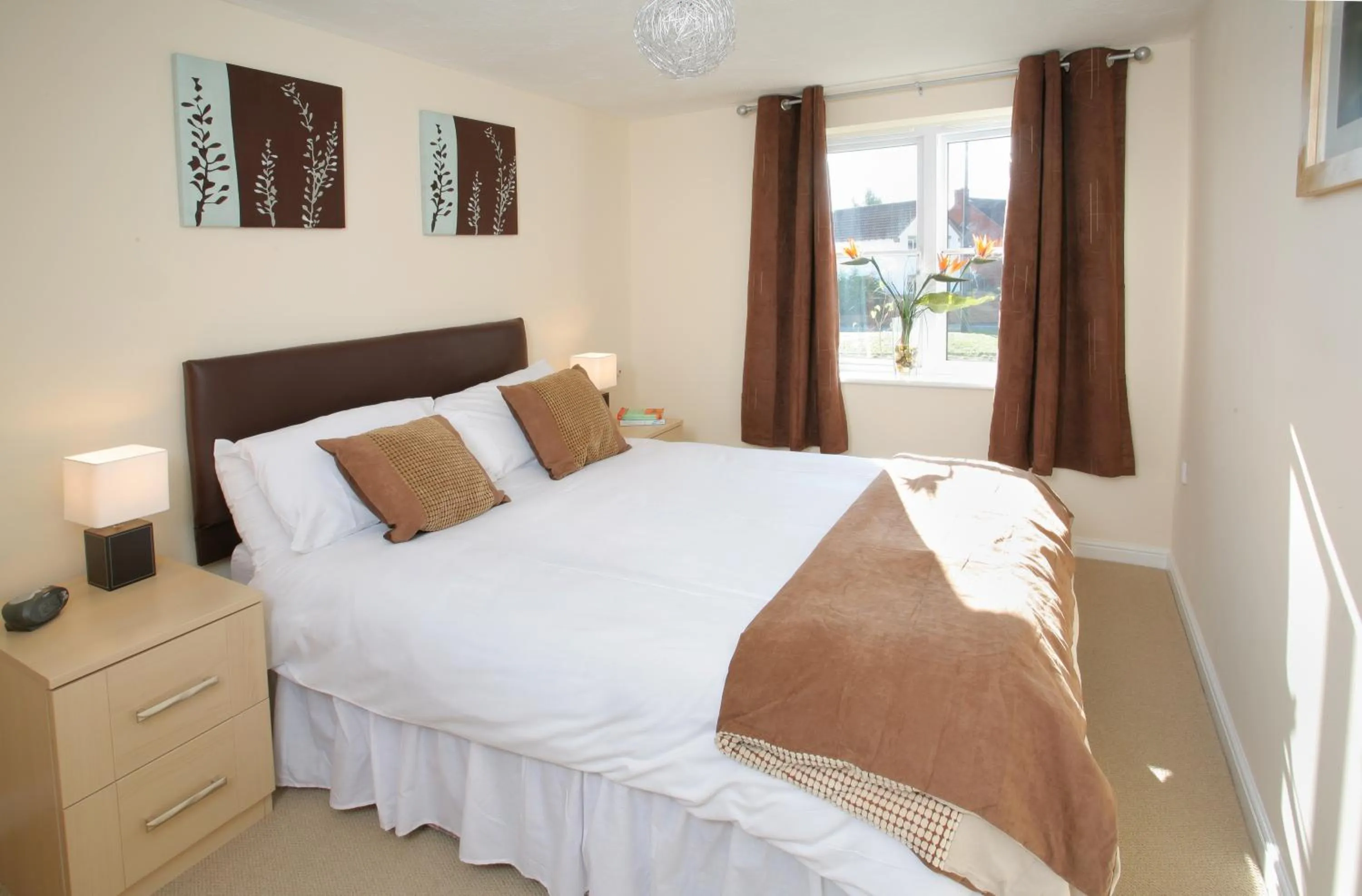 Bedroom, Bed in Orchard Gate Apartments from Your Stay Bristol
