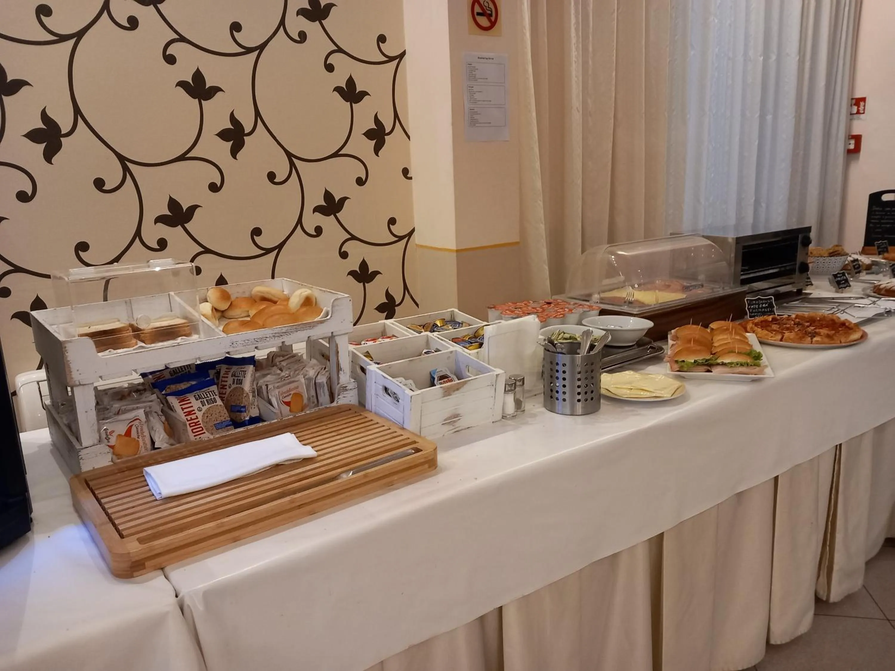 Buffet breakfast in ACasaMia WelcHome Hotel