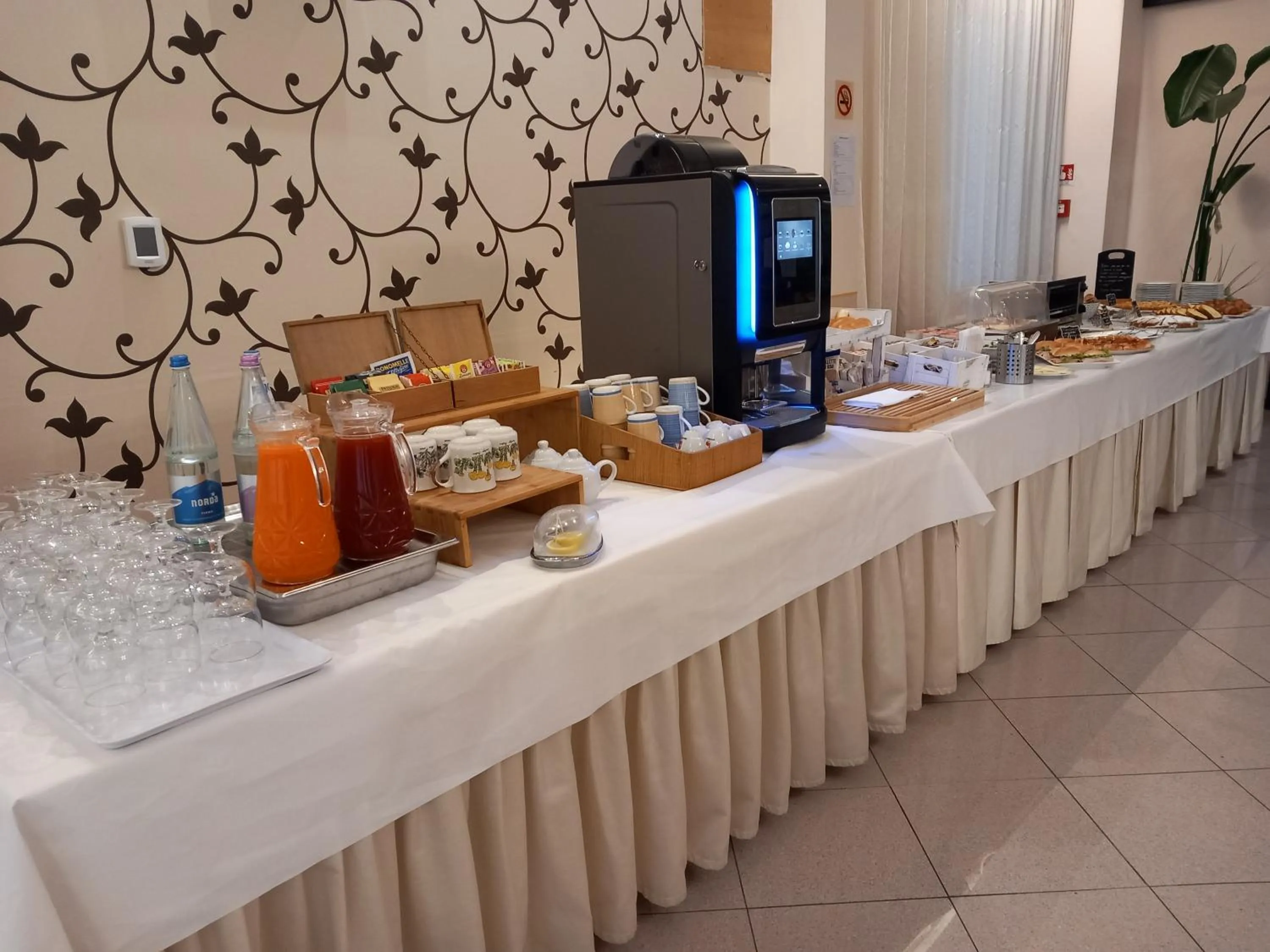 Buffet breakfast in ACasaMia WelcHome Hotel