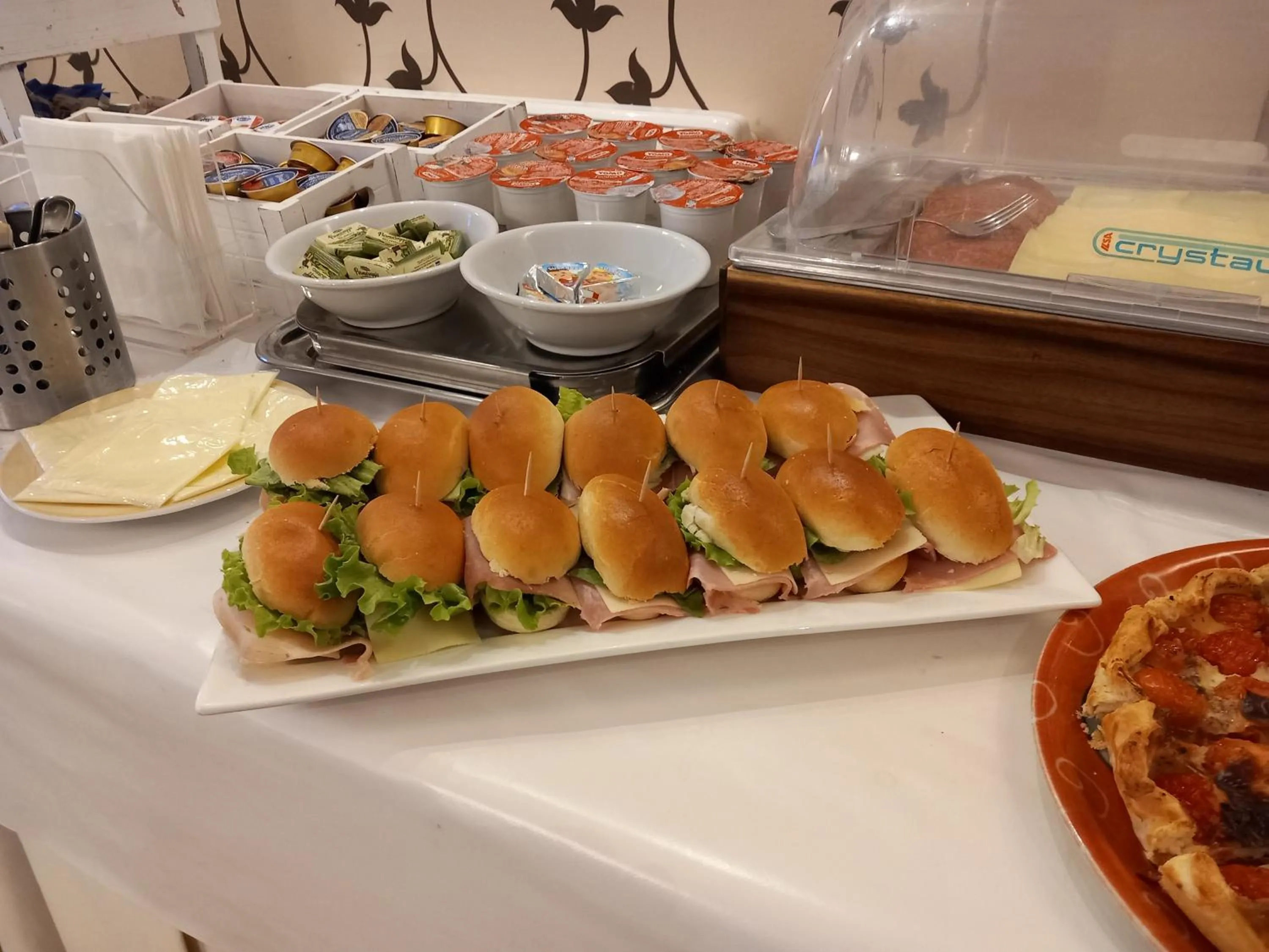 Buffet breakfast in ACasaMia WelcHome Hotel