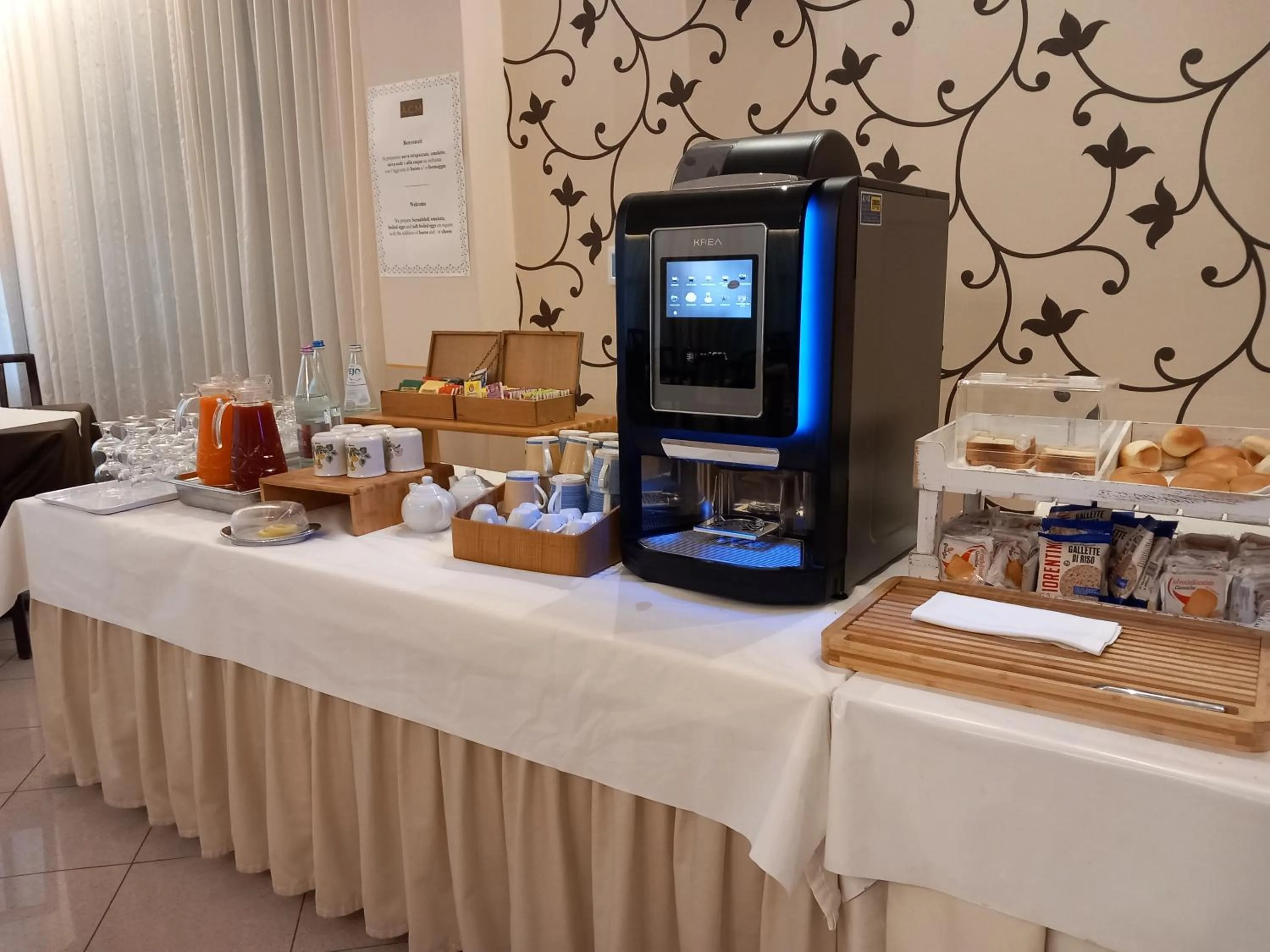 Buffet breakfast in ACasaMia WelcHome Hotel