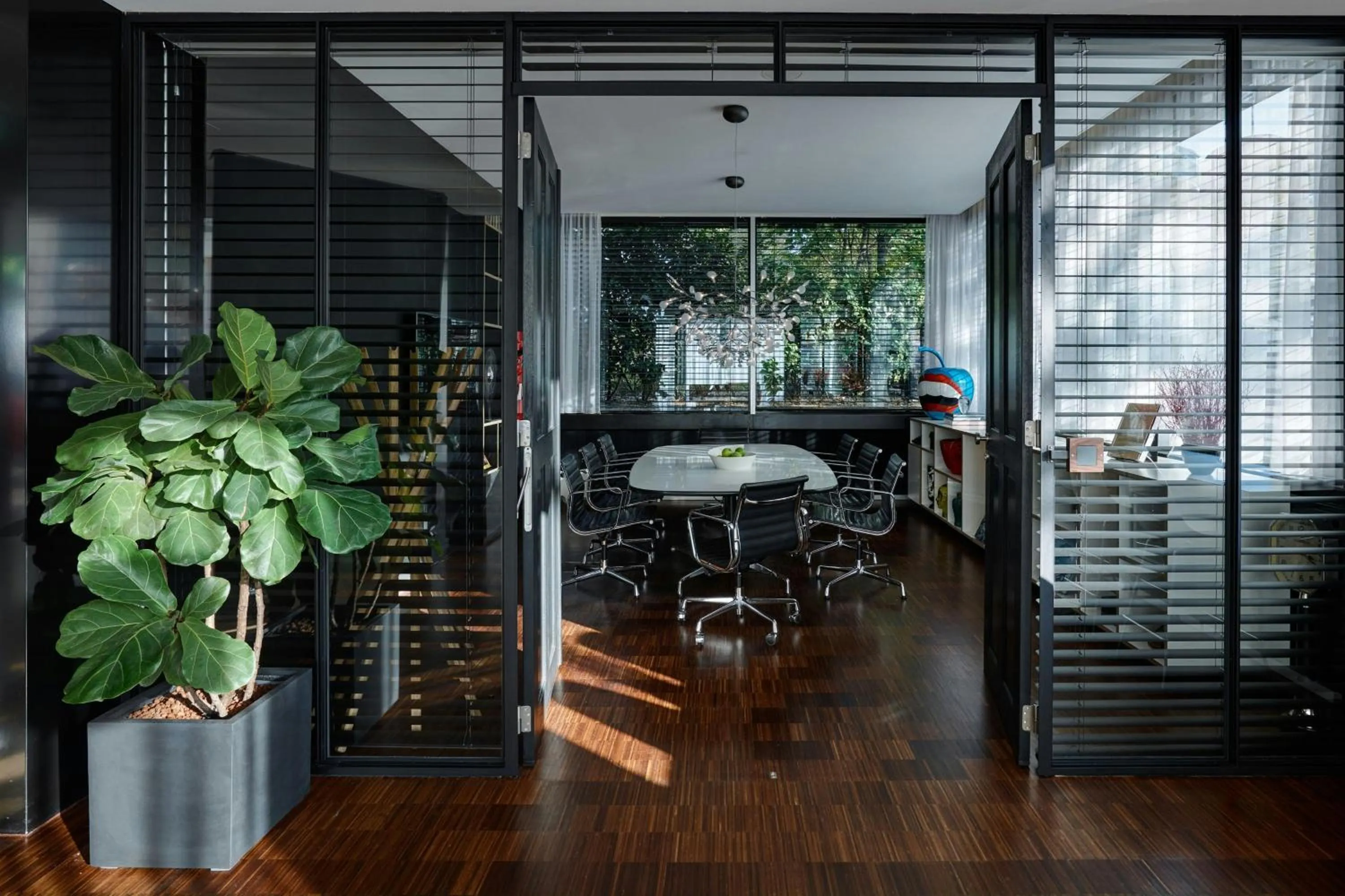 Meeting/conference room in citizenM Amsterdam South