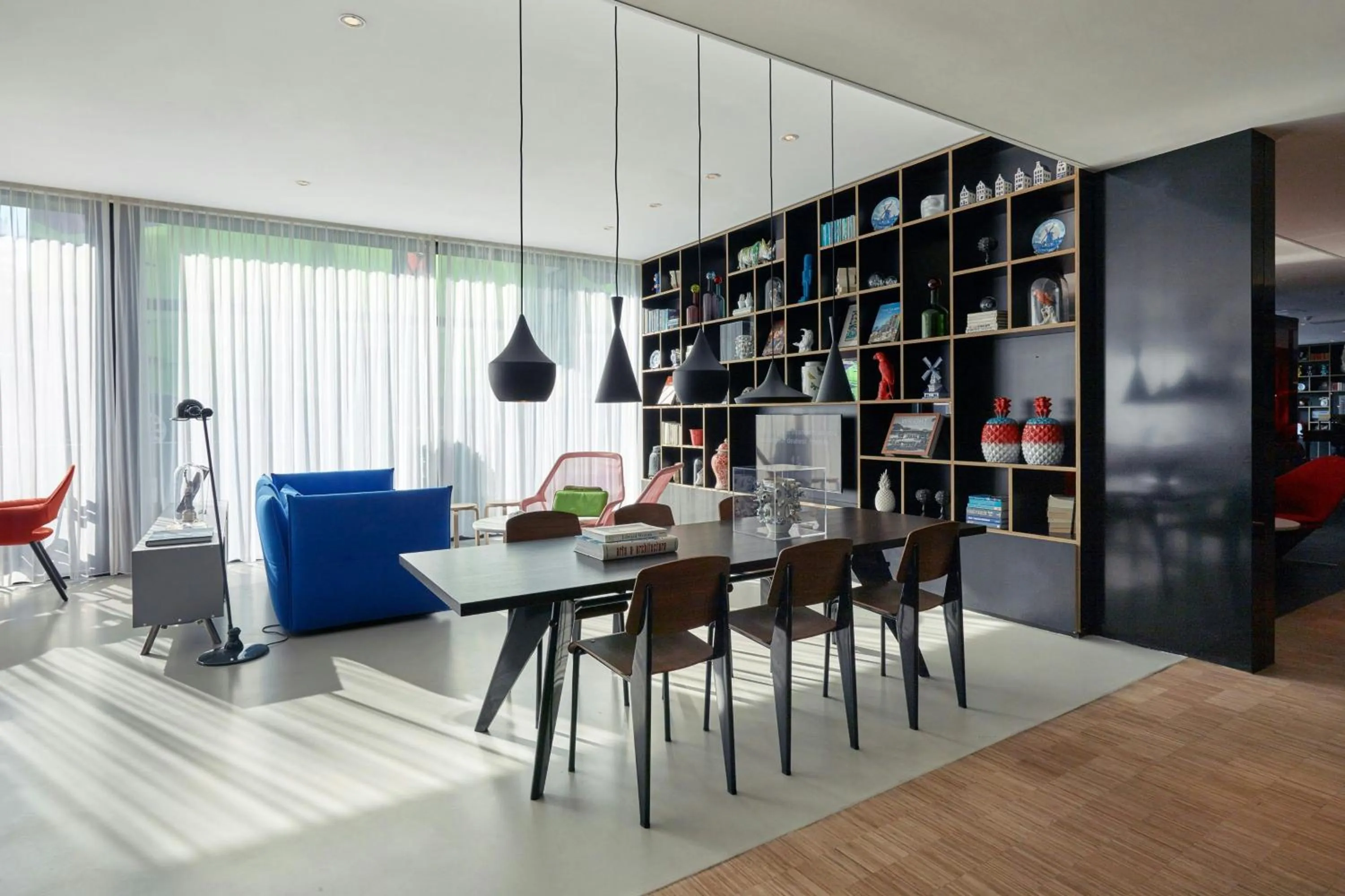 Lobby or reception in citizenM Amsterdam South