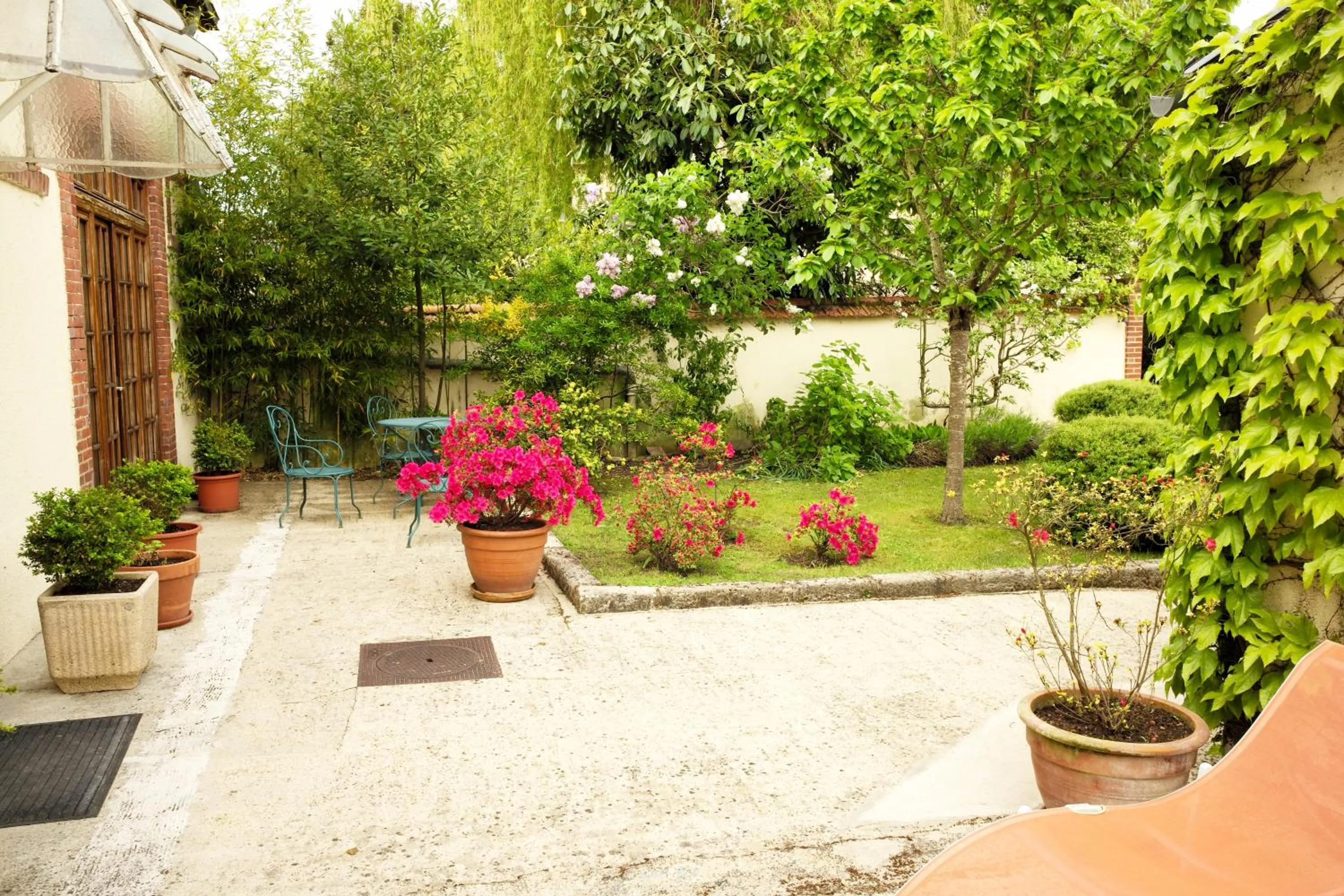 Garden in les crépinières