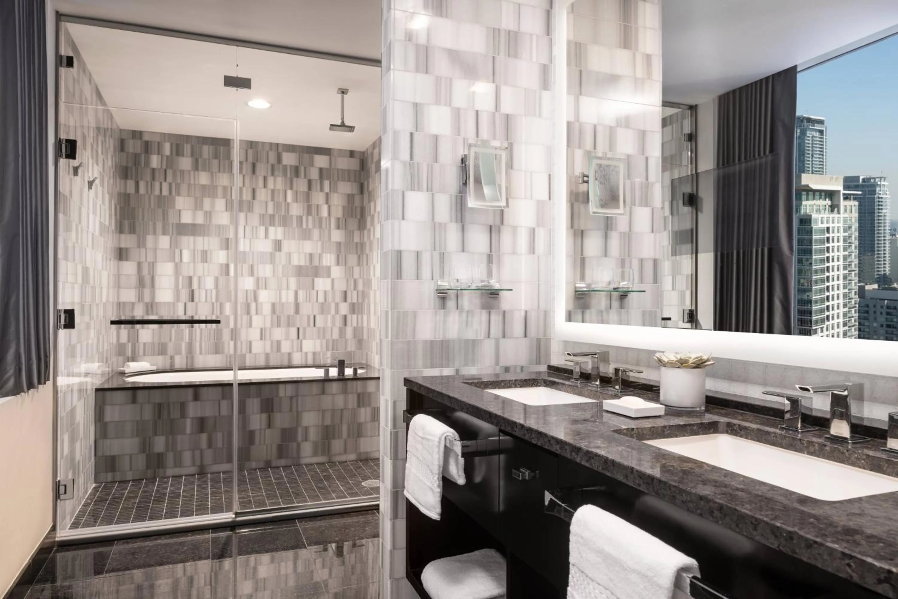 Bathroom in The Ritz-Carlton, Los Angeles L.A. Live
