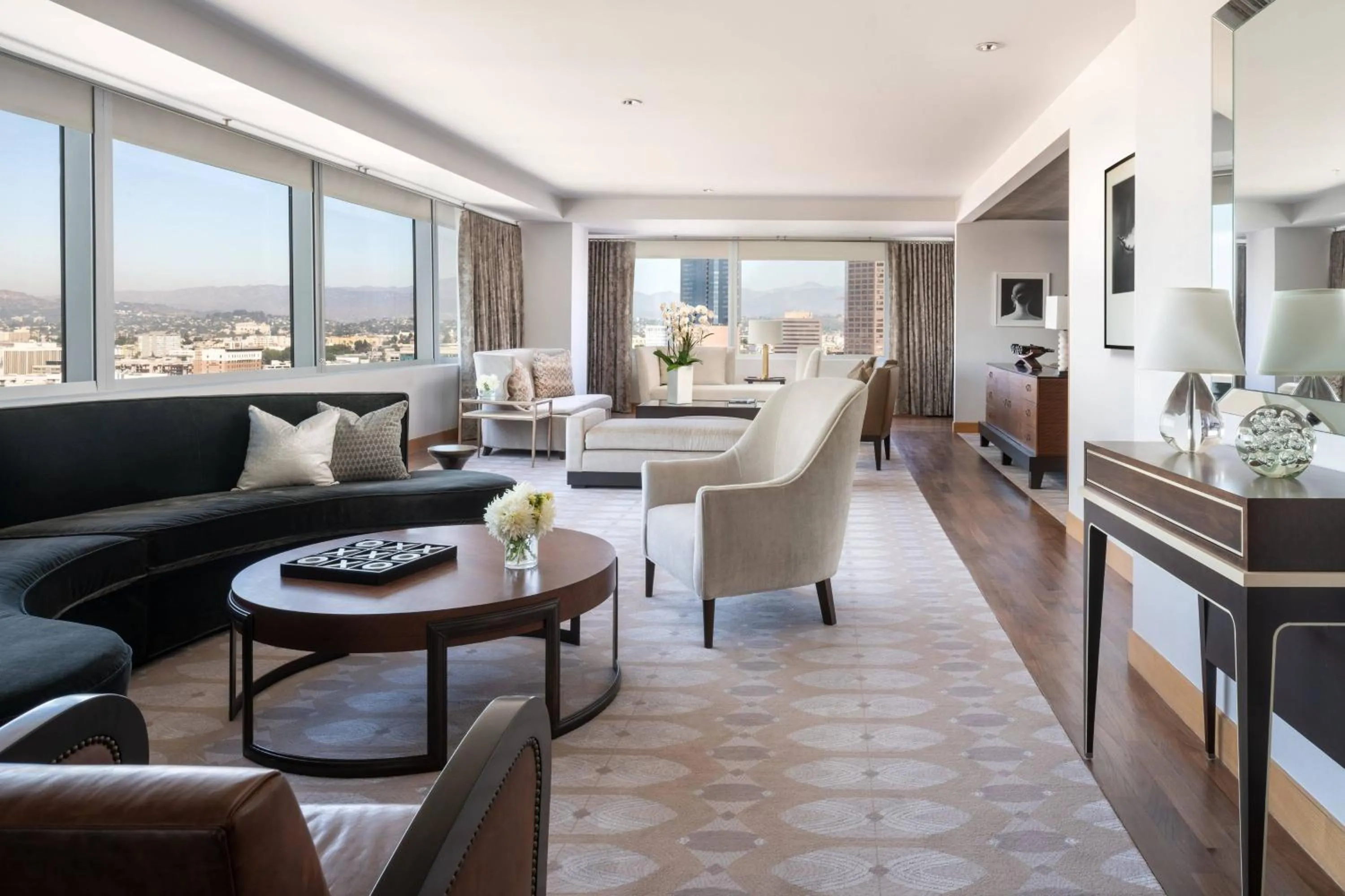 Living room in The Ritz-Carlton, Los Angeles L.A. Live