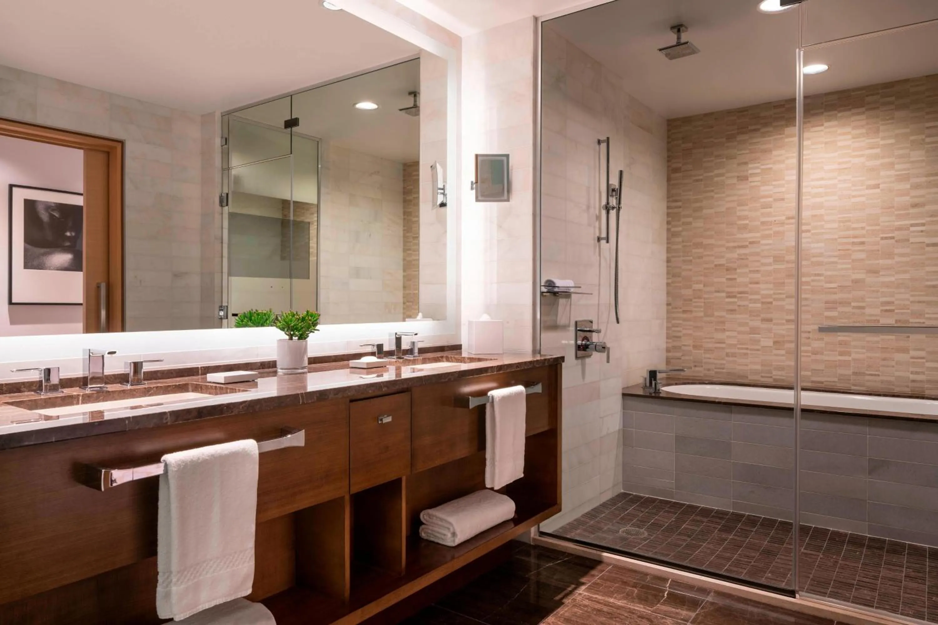 Bathroom in The Ritz-Carlton, Los Angeles L.A. Live