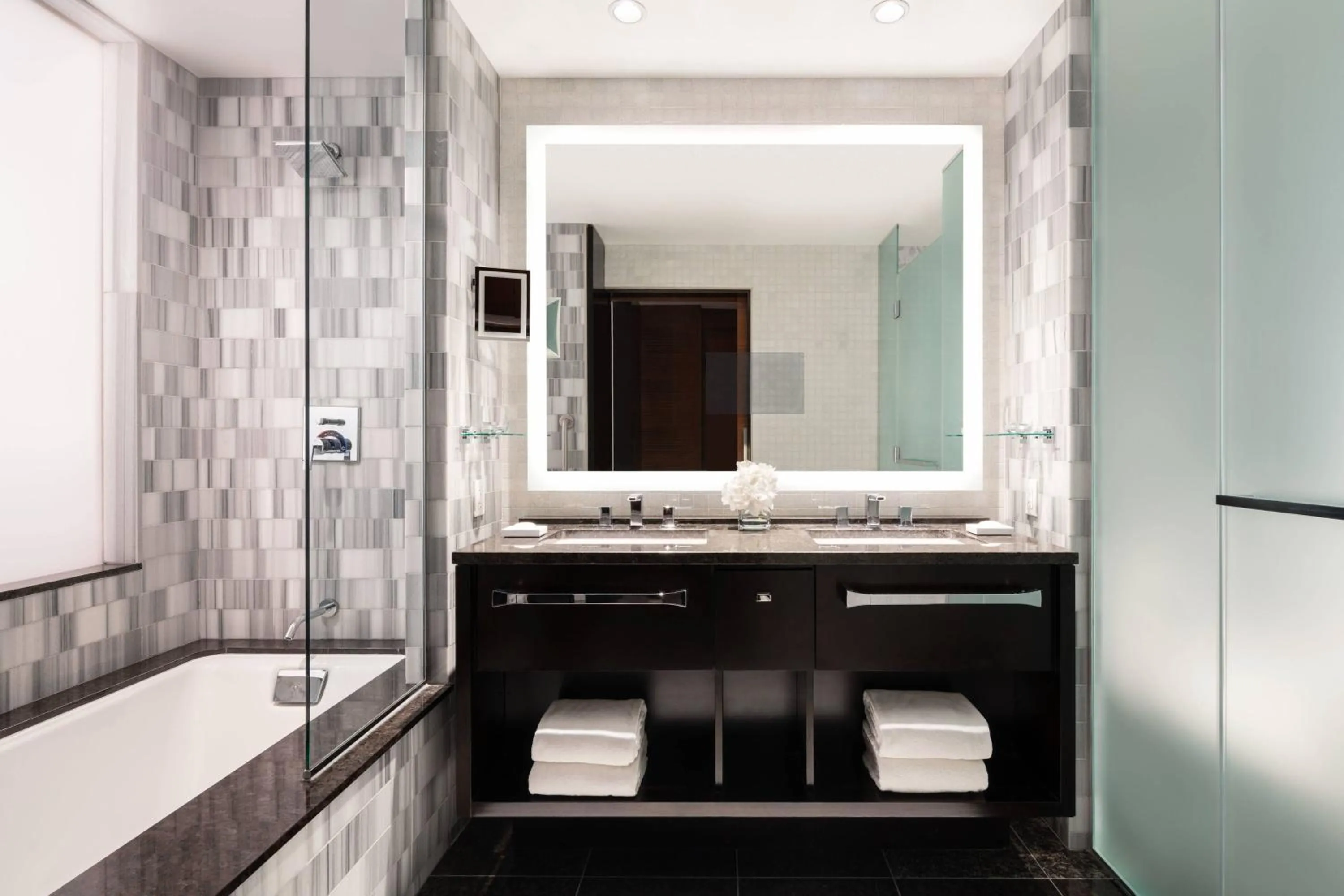 Bathroom in The Ritz-Carlton, Los Angeles L.A. Live