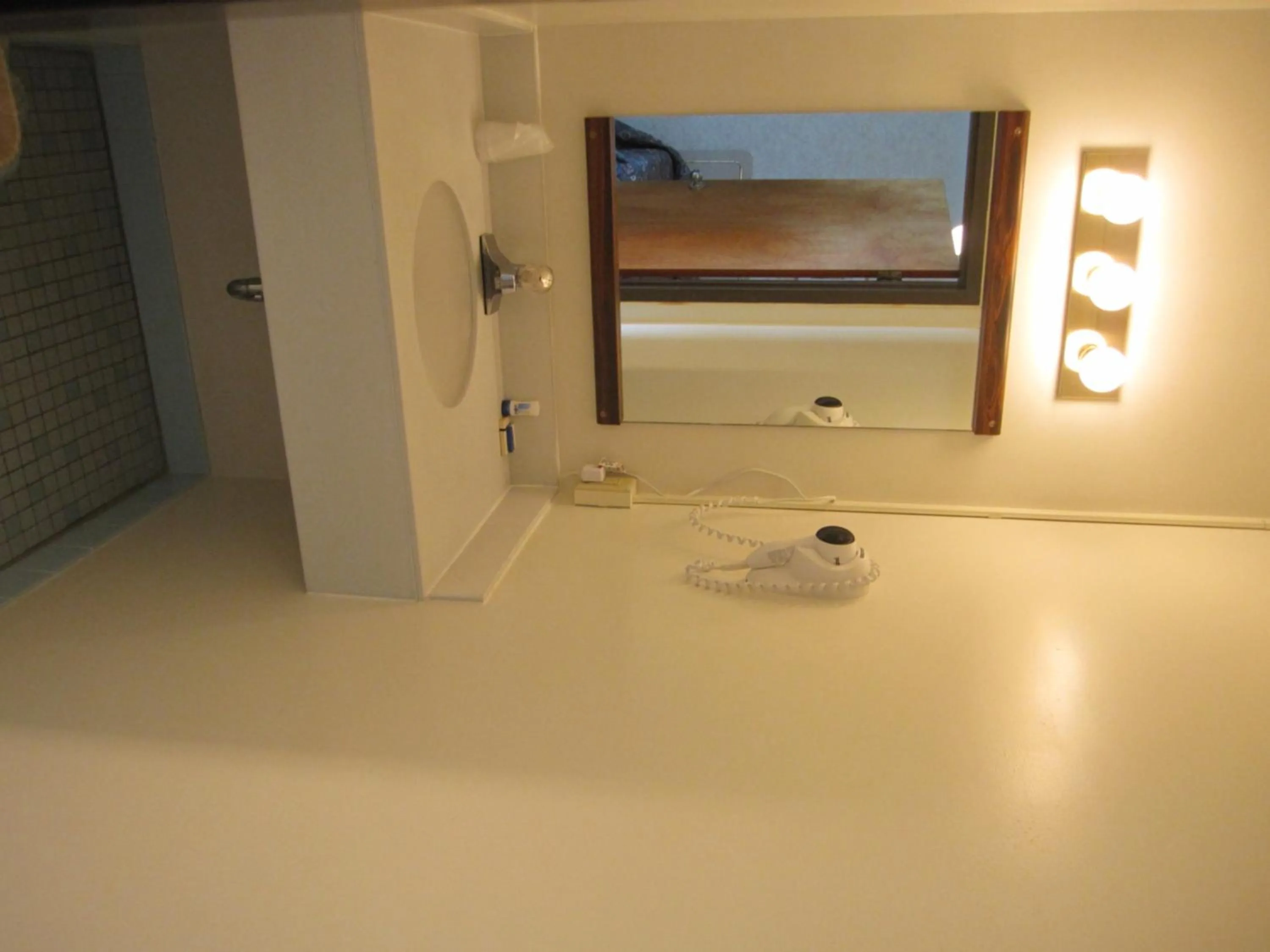 Bathroom in Embassy Inn Motel Ithaca