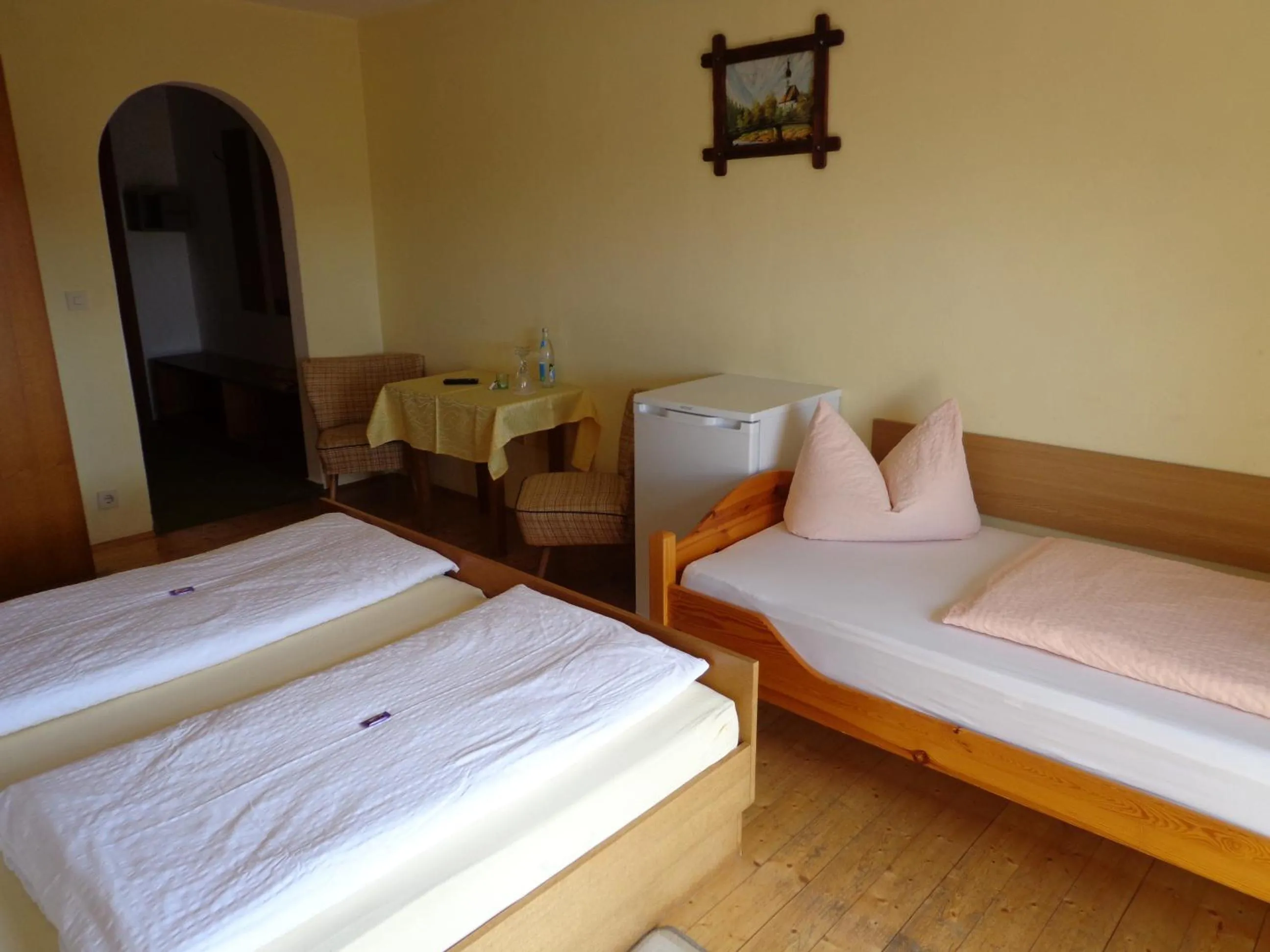 Bed in Pension Schamberger