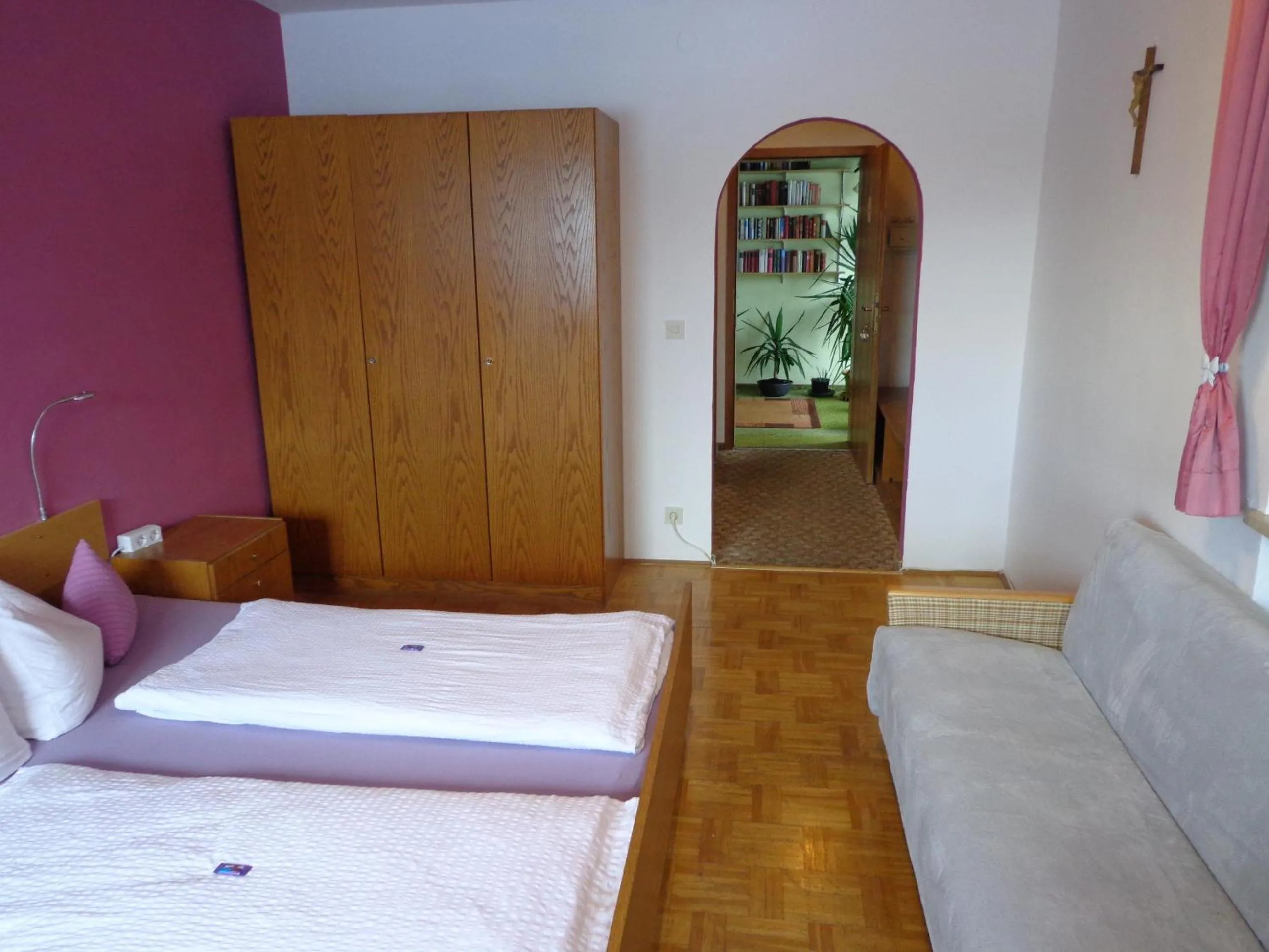 Bed in Pension Schamberger